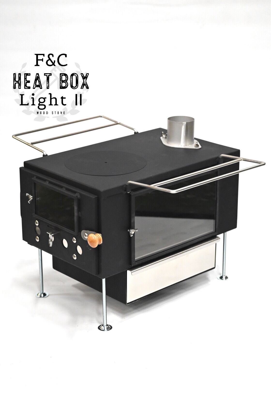 F&C 薪ストーブ HEAT BOX Light Ⅱヒートボックス ライトツー 二次燃焼
