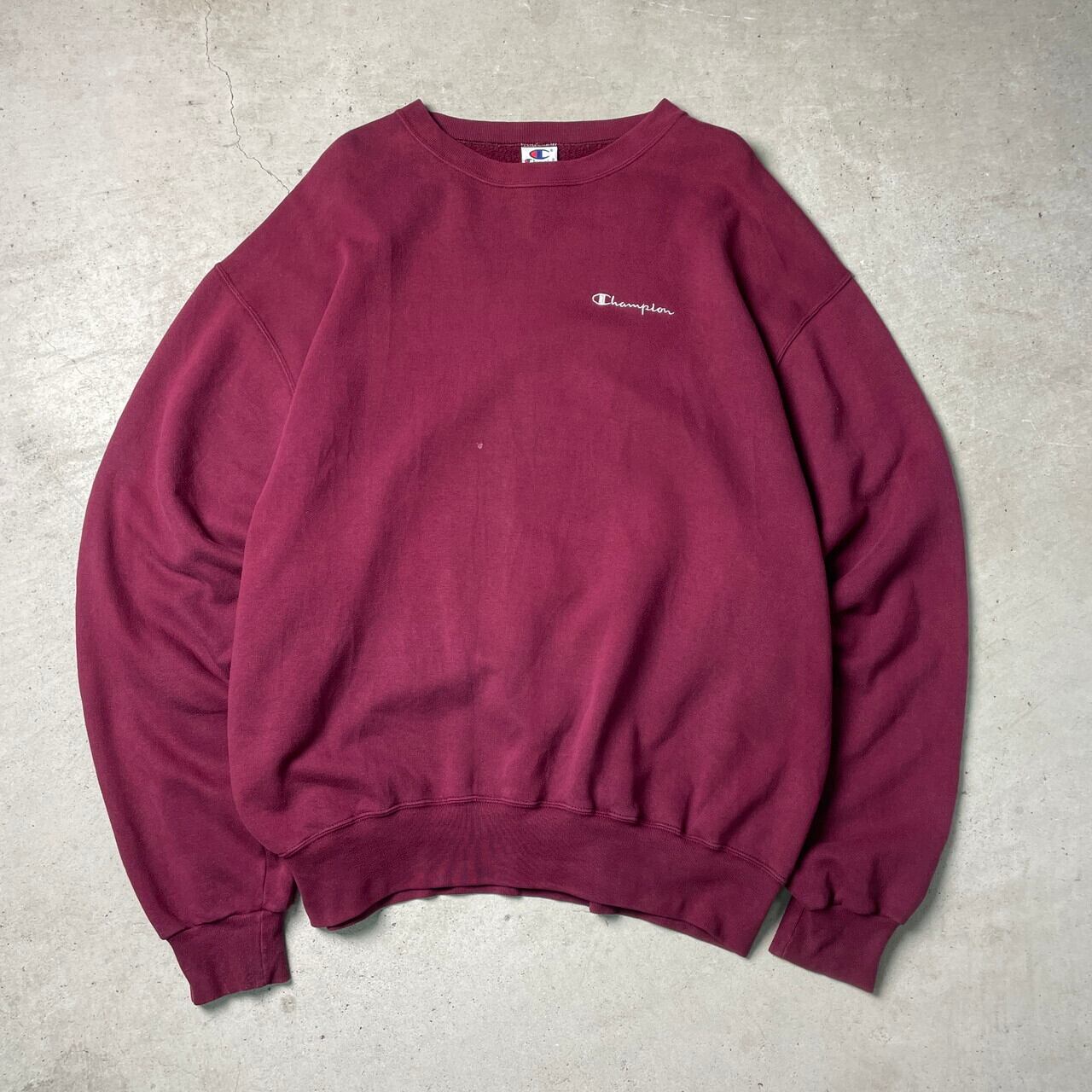 ビッグサイズ 90年代 青タグ Champion チャンピオン ロゴ刺繍