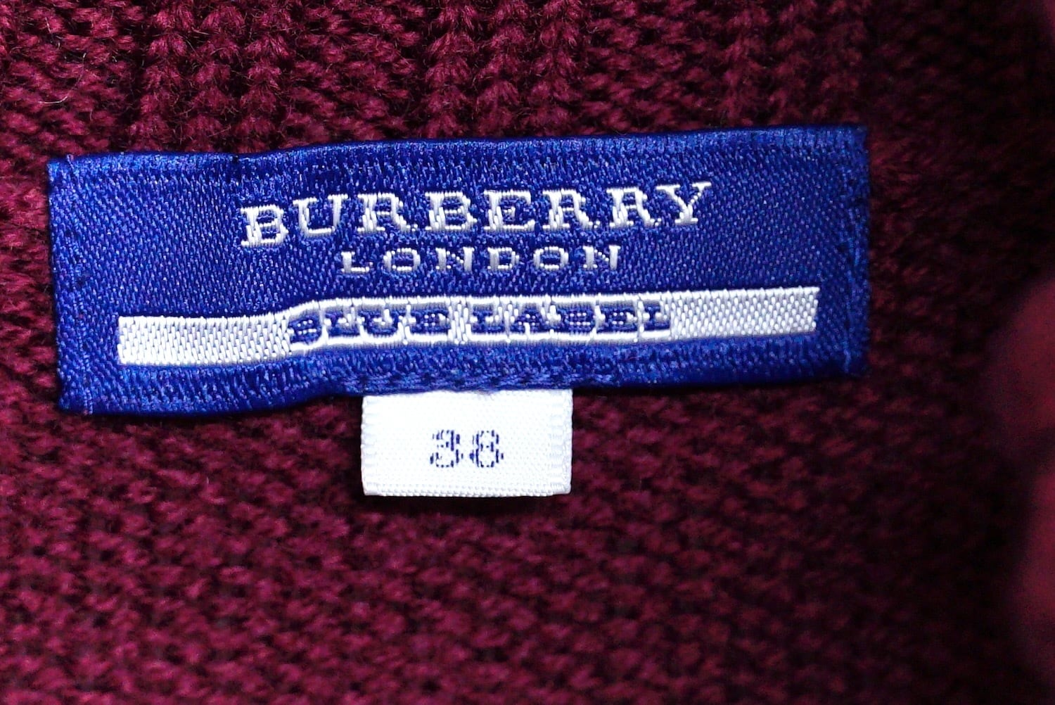 3024R3 BURBERRY LONDON BLUE LABEL バーバリー ブルーレーベル ニット