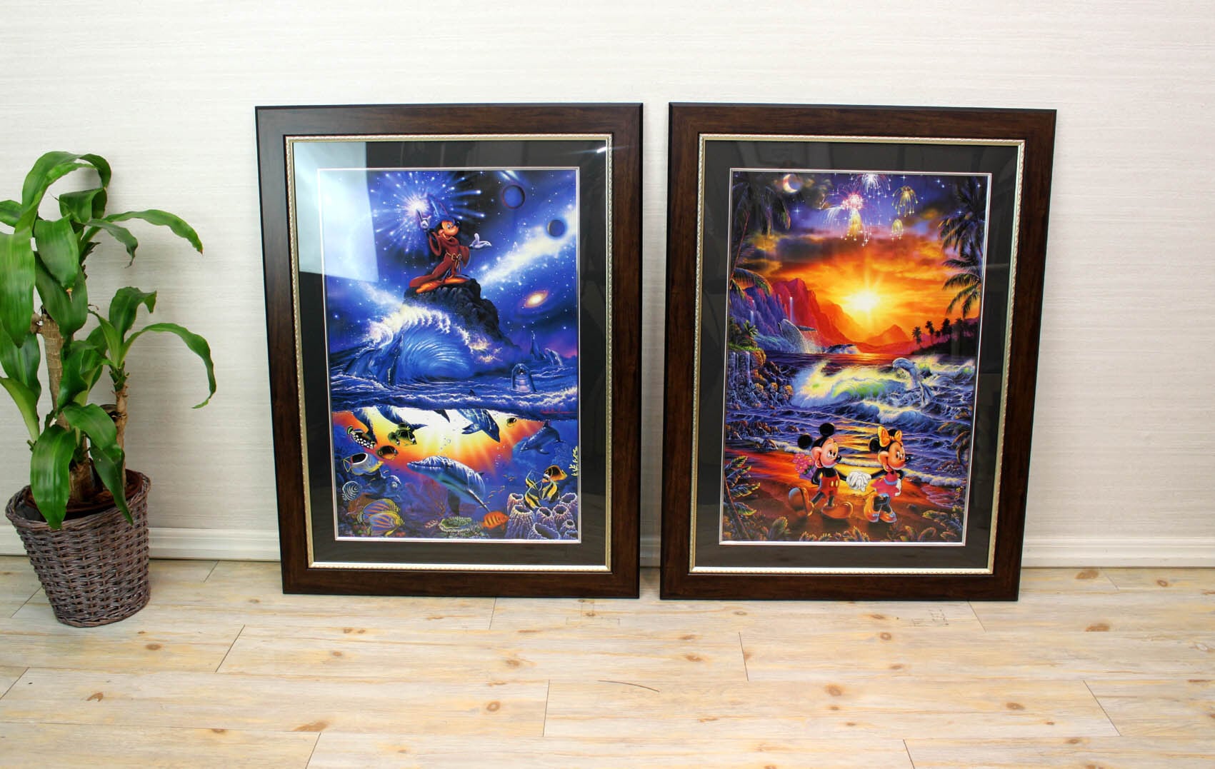 ラッセン ディズニー ポスター「ミッキーマウス/ソーサラー オブ ザ