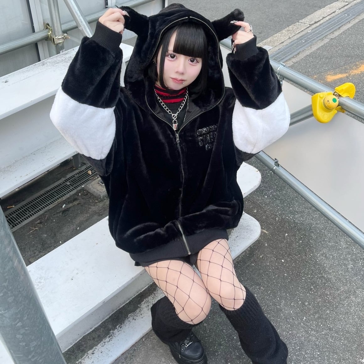 VISION】デビルフェイクファーブルゾン | VOLCAN&APHRODITE