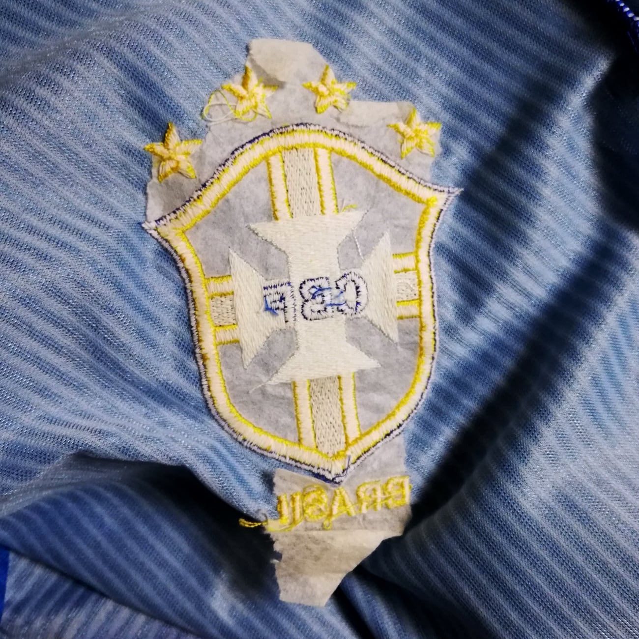 ブラジル代表 1994 Umbro アウェイ半袖 ユニフォーム 4つ星バージョン