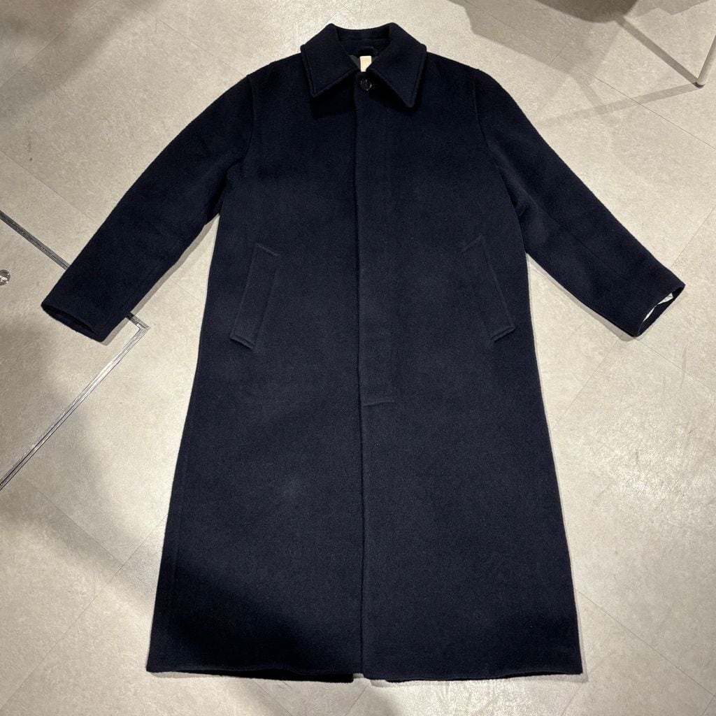 SUNFLOWER サンフラワー WINTER COAT ロングコート ネイビー size:48