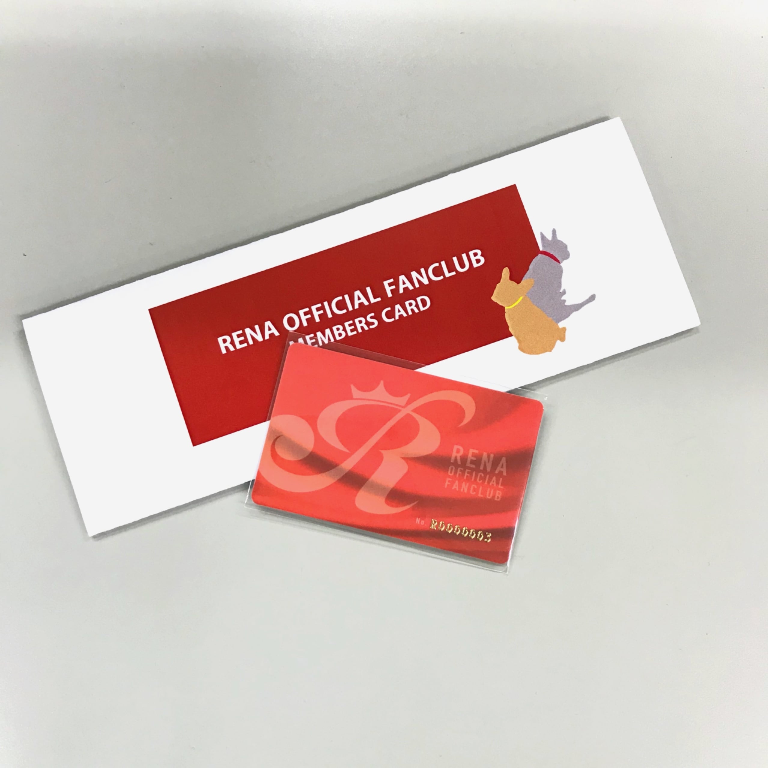 ファンクラブ会員証 | RENA's shop