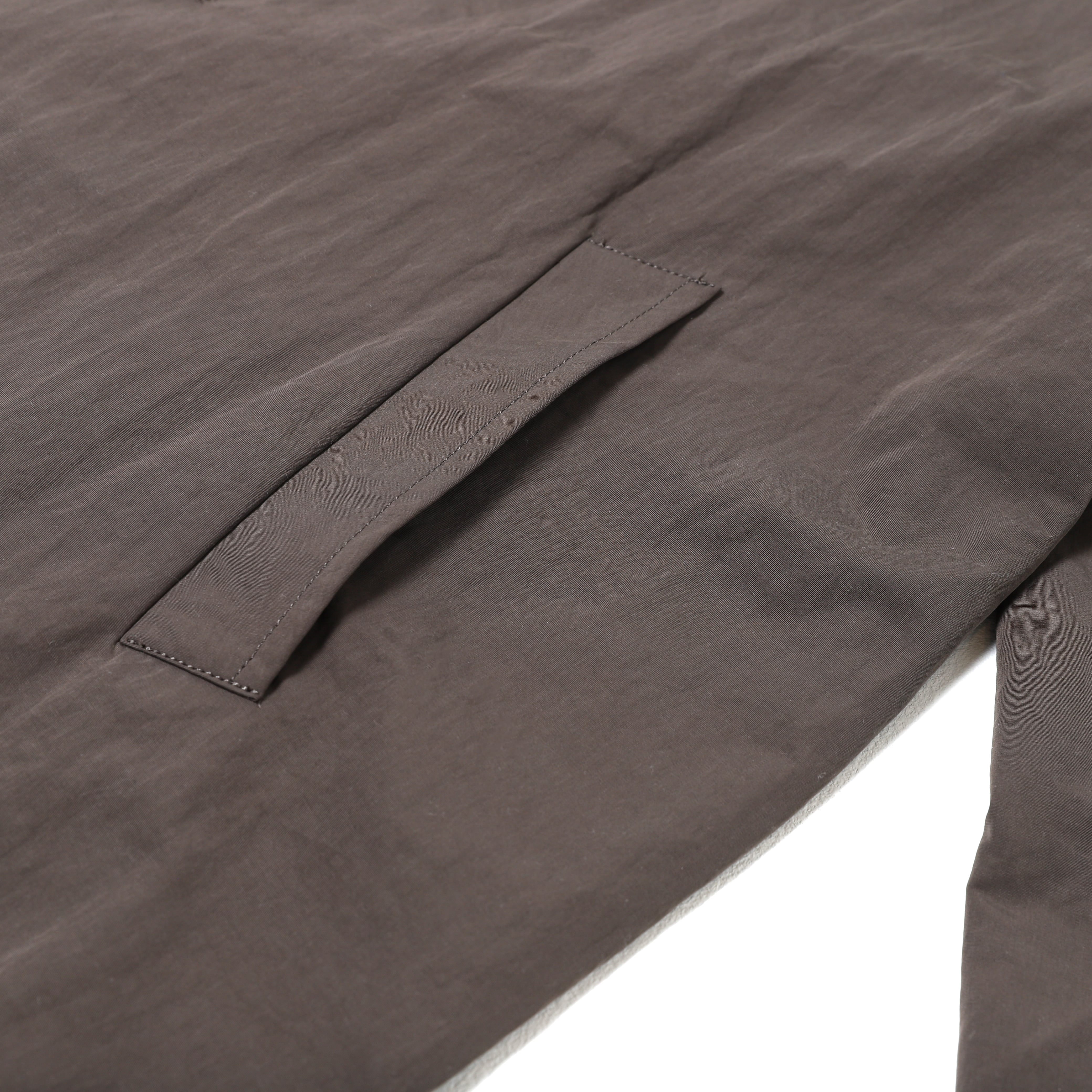 Basic Nylon Bal Collar Coat (gray) | OVY