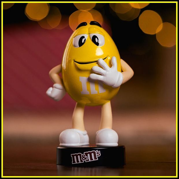 エムアンドエムズ】m&m's/M&M'S/ダイキャスト/フィギュア/イエロー