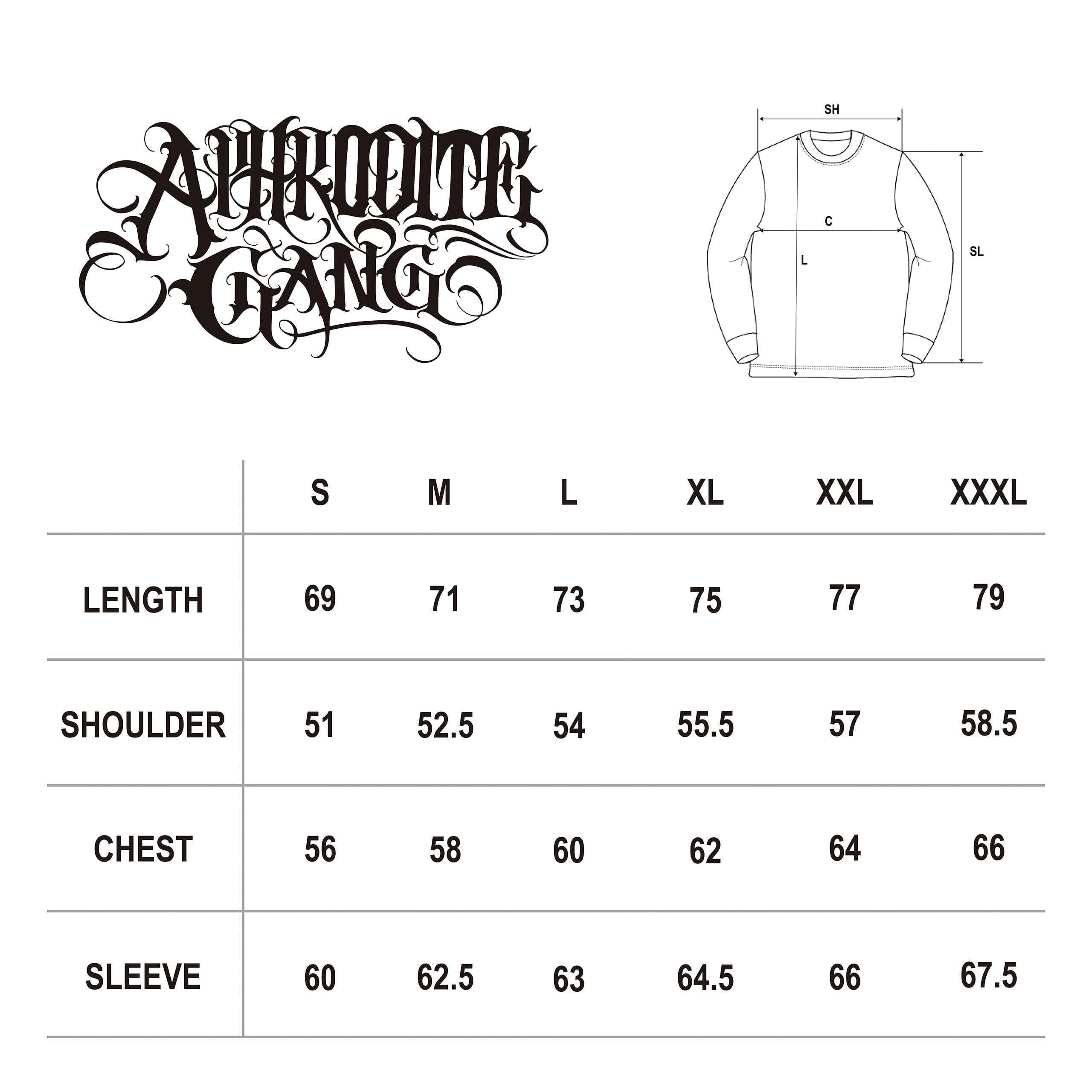 GAKKIN × BUDSPOOL 花罰家紋 PATTERN L/S TEE | APHRODITEGANG HOLDINGS