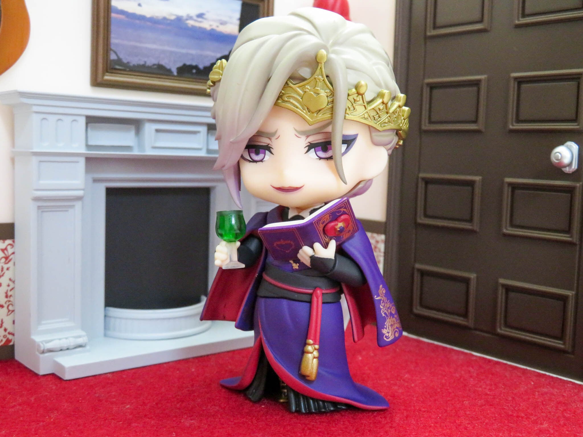 再入荷【1581】 ヴィル・シェーンハイト 小物パーツ 開いた本（寮長の