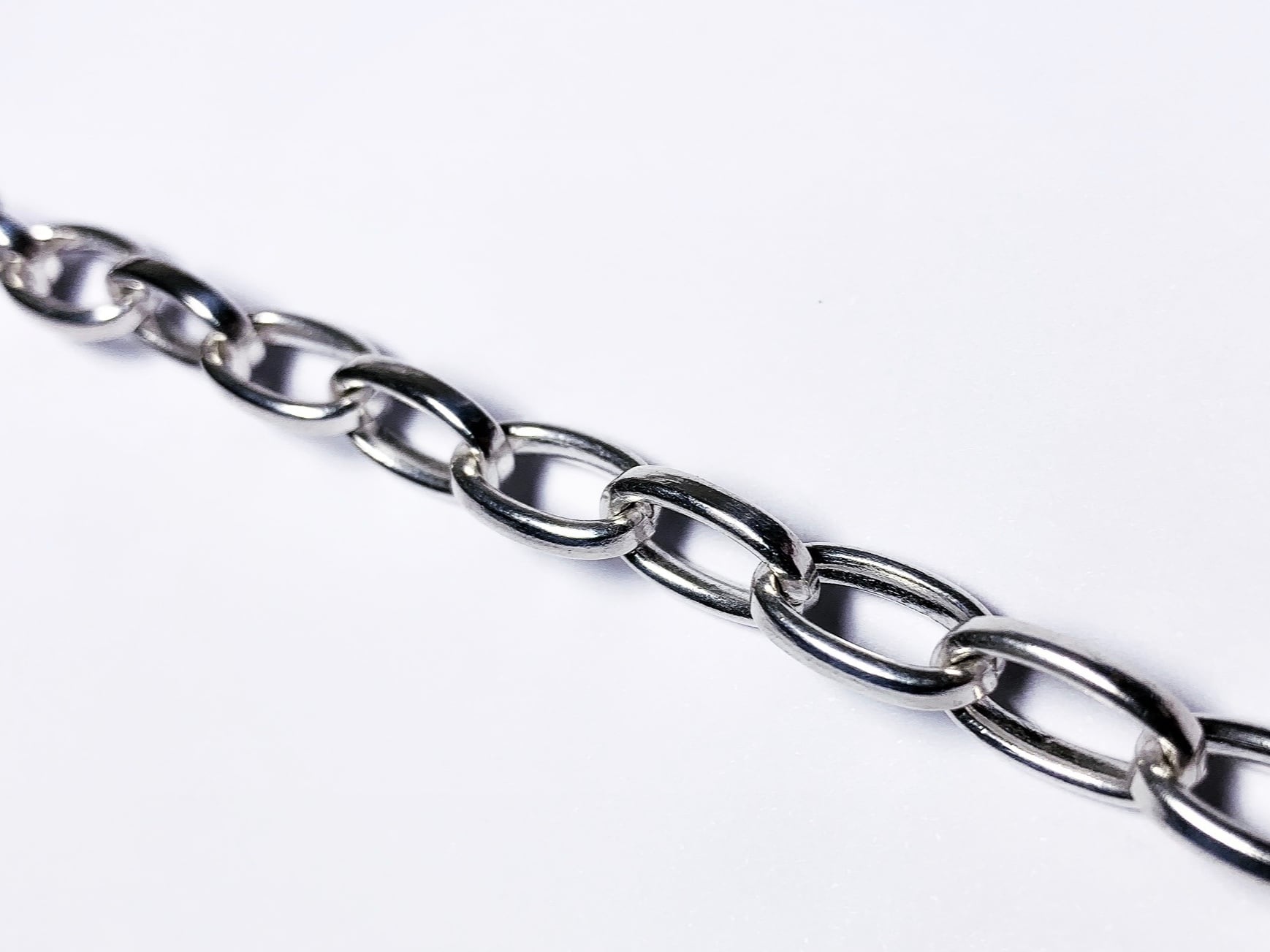 meian sterling silver chain link bracelet | meian hand&craft