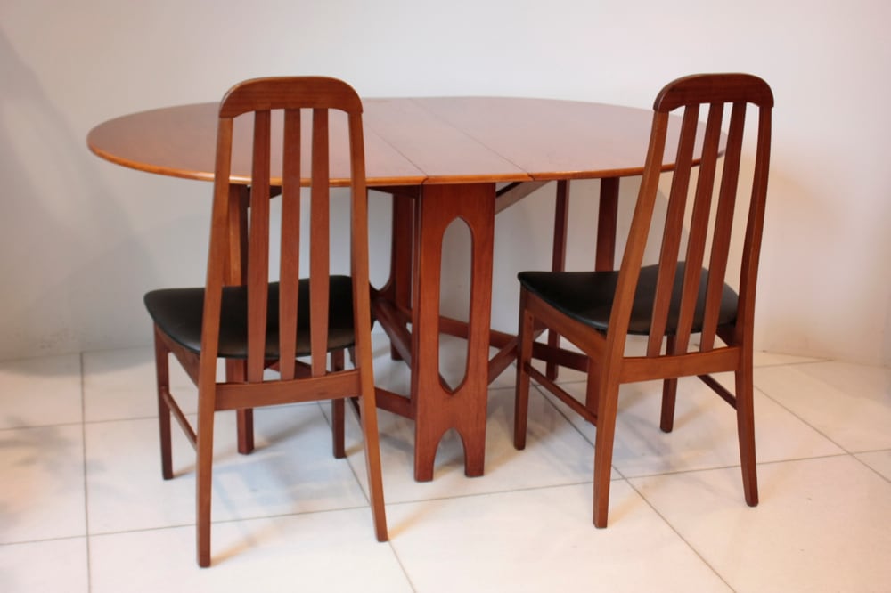 Nathan（ネイサン）ゲートレッグテーブル | 北欧.Style＋1 ANTIKAとモダン.