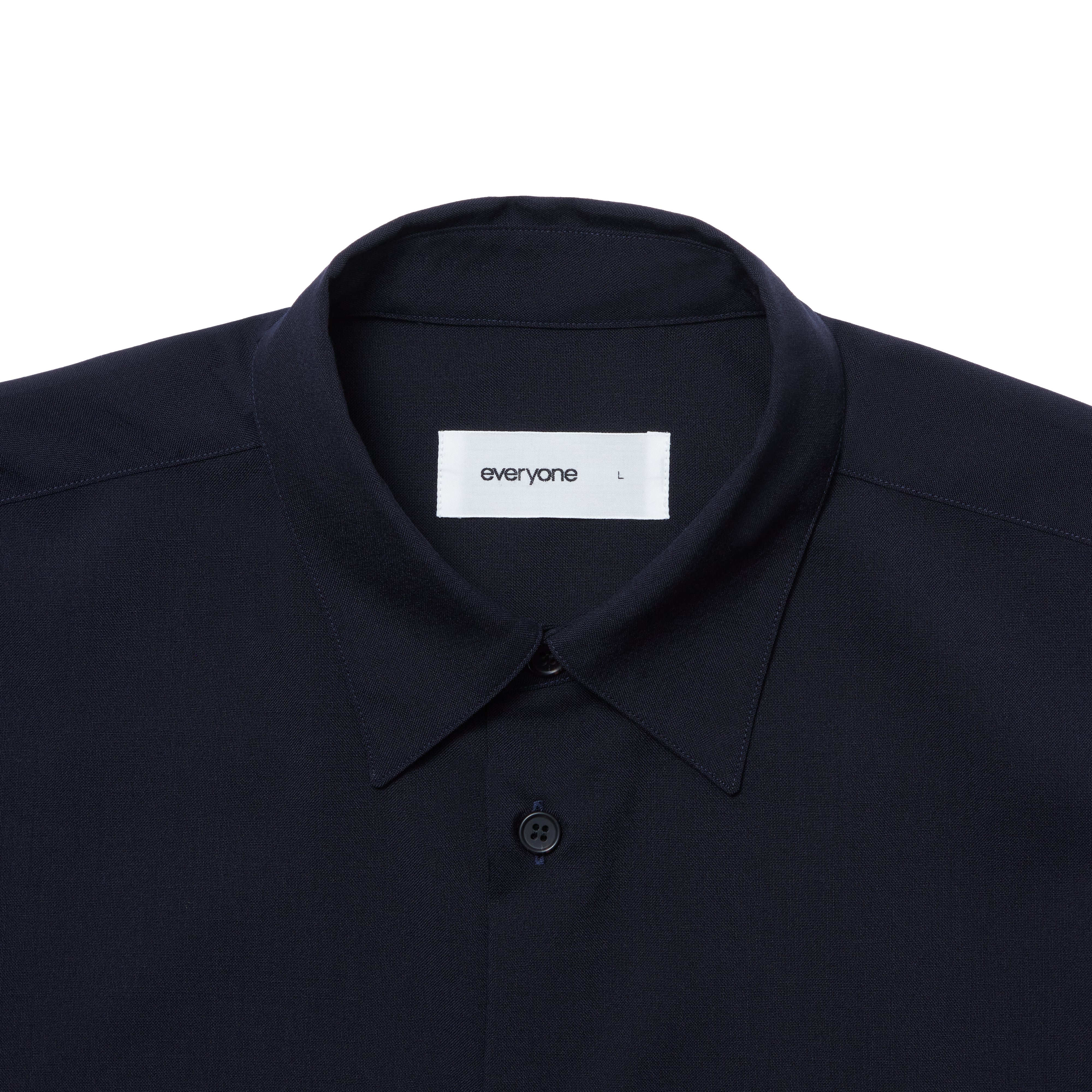 everyone wool shirt (NAVY) | everyone