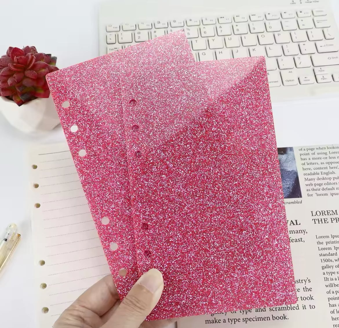 アクリルバインダー saving バインダー 韓国 貯金バインダー | TREADY