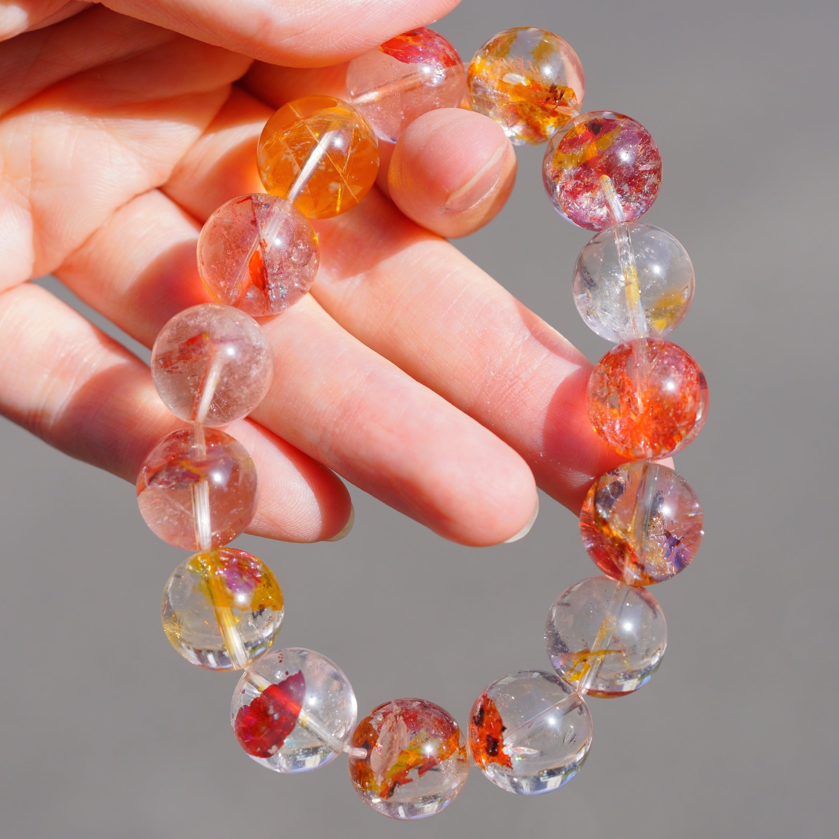 オーロラクォーツ ブレスレット 14mm | Vegetto（天然石