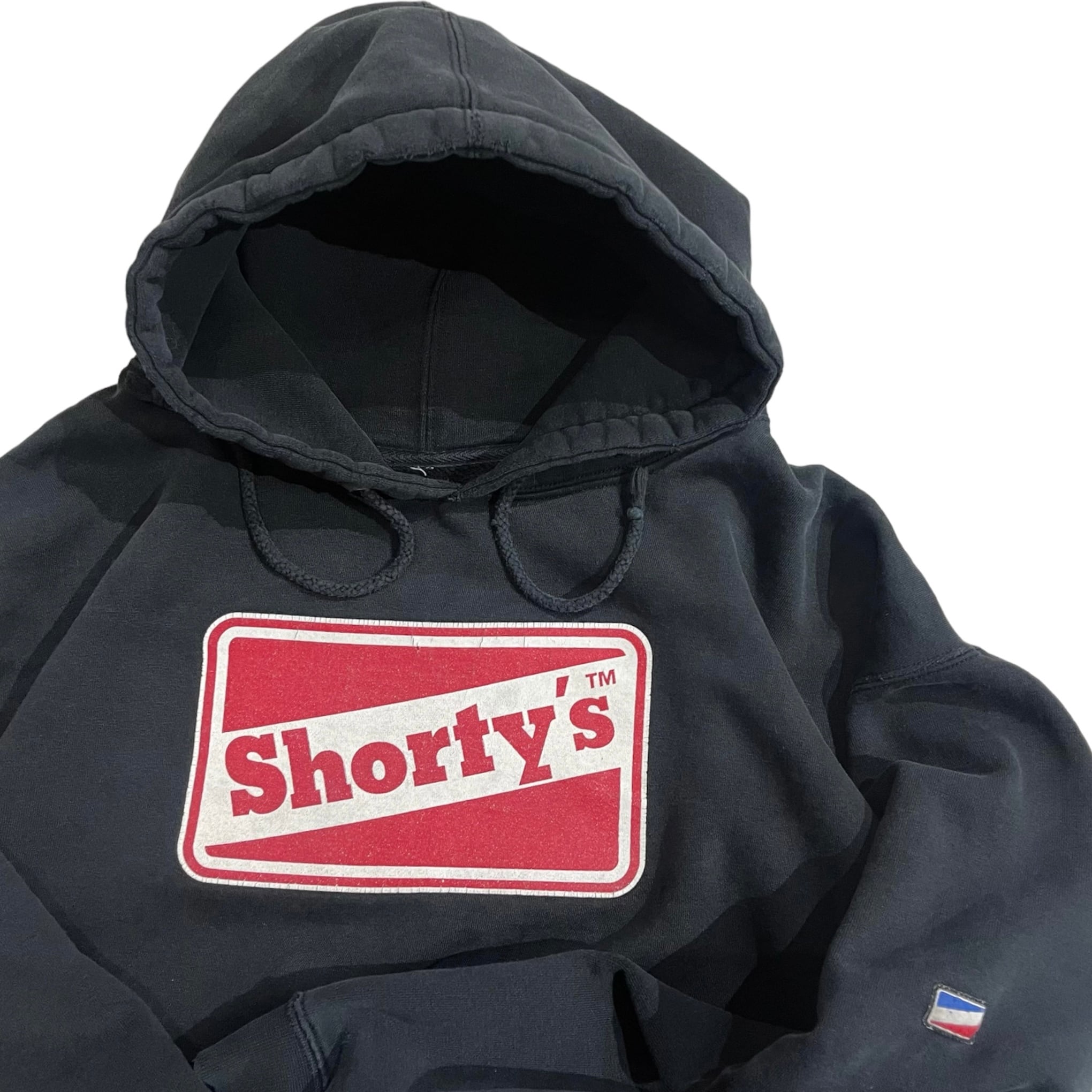size：L【 Shorty's 】ショーティーズ パーカー スケート 黒 ブラック