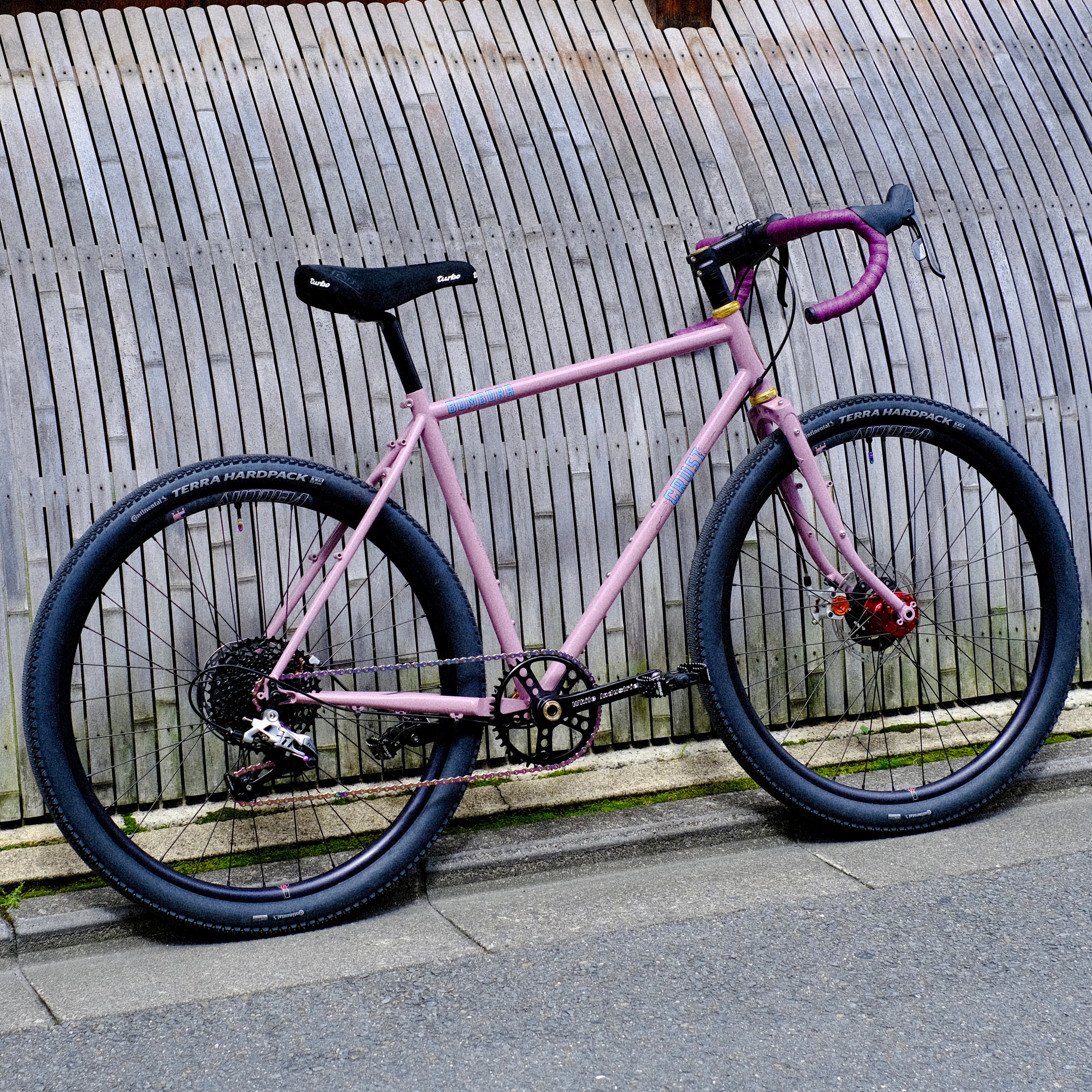 CRUST BIKES】BOMBORA FRAME SET(PASTEL VIOLET) | Humhumhug Online Shop