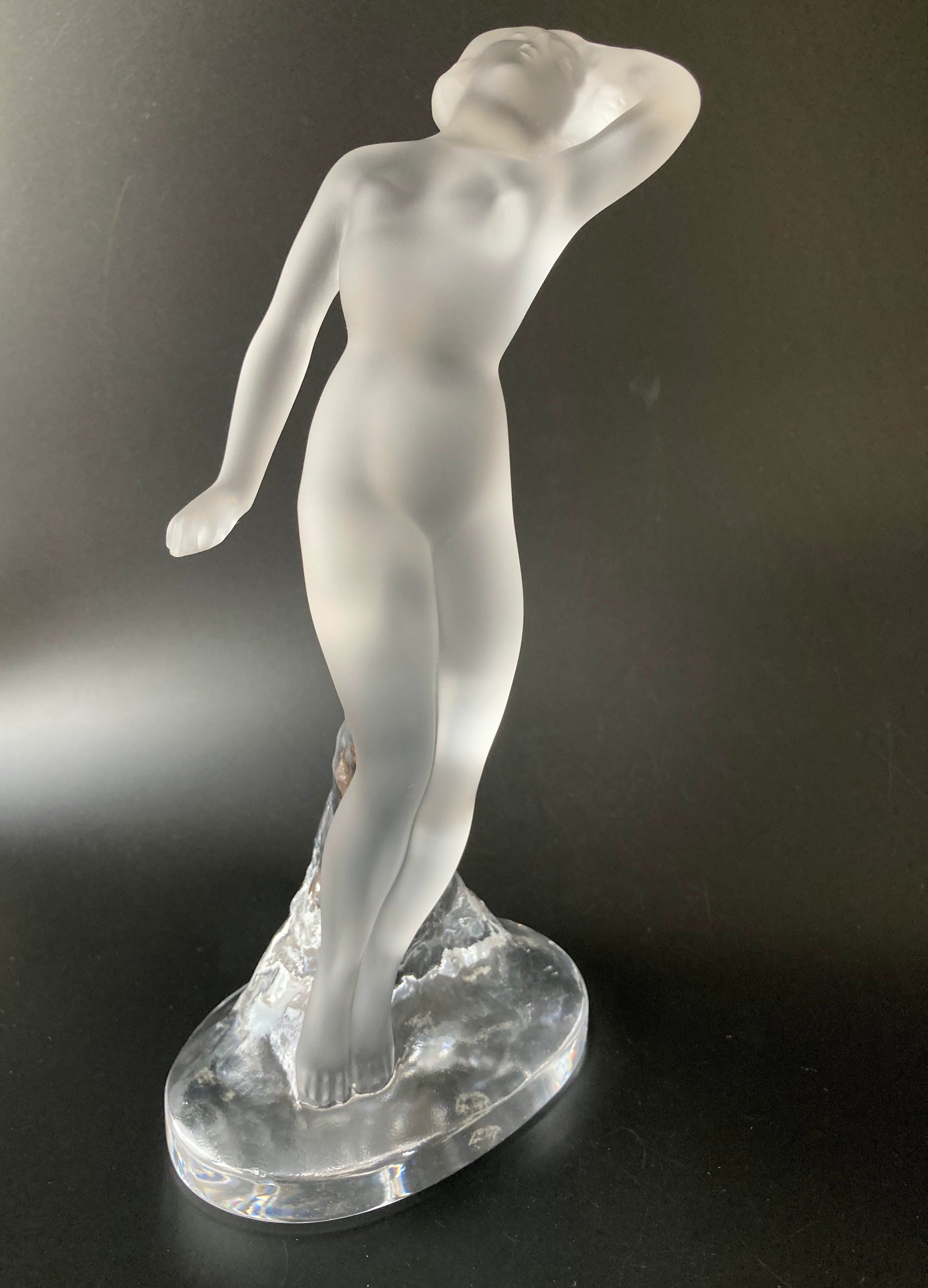 LALIQUE ラリック 『ダンサー』 女性像 裸婦像 ヌード レディ 置物