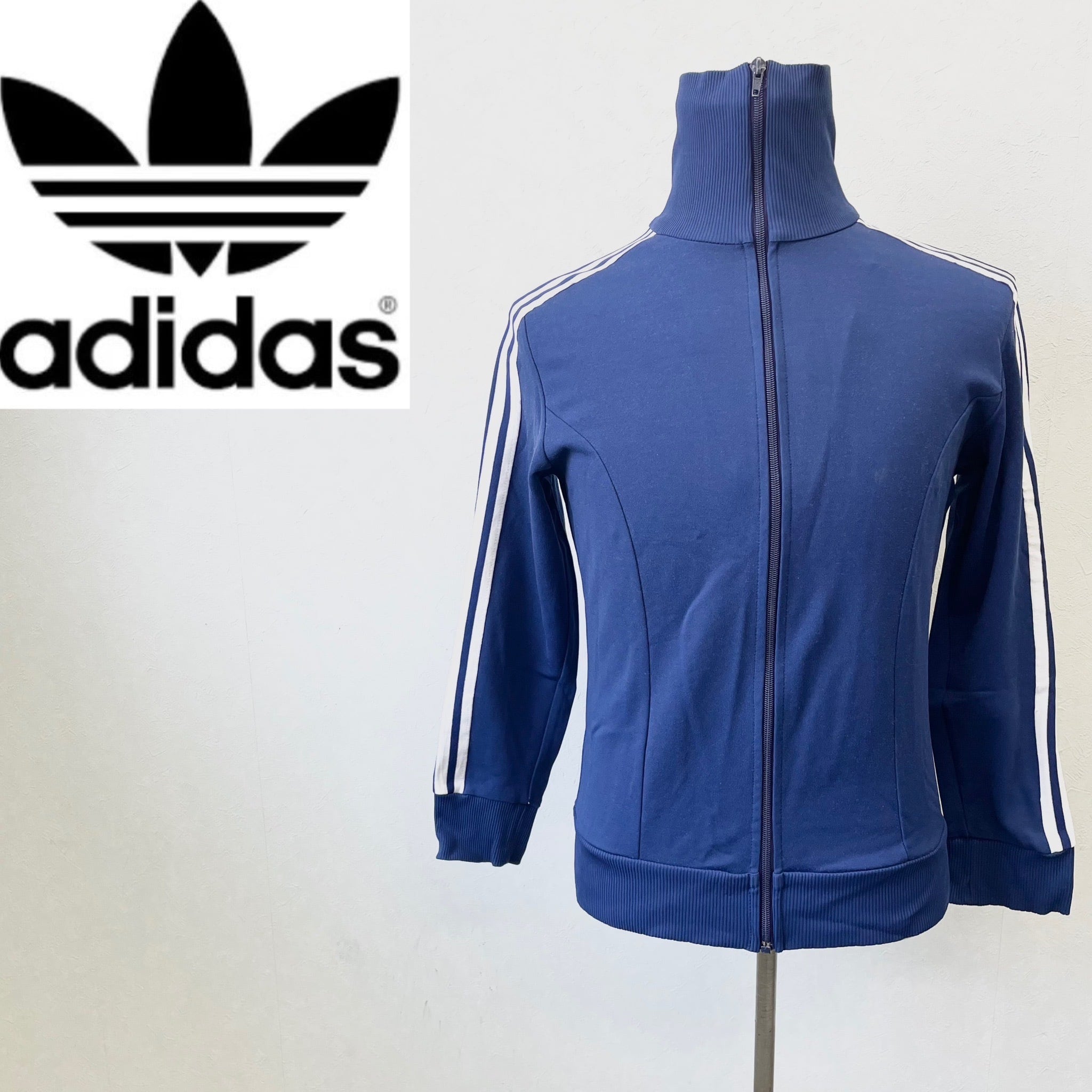 60s70s】アディダス トラックジャケット ノーマーク サイドライン OPTI