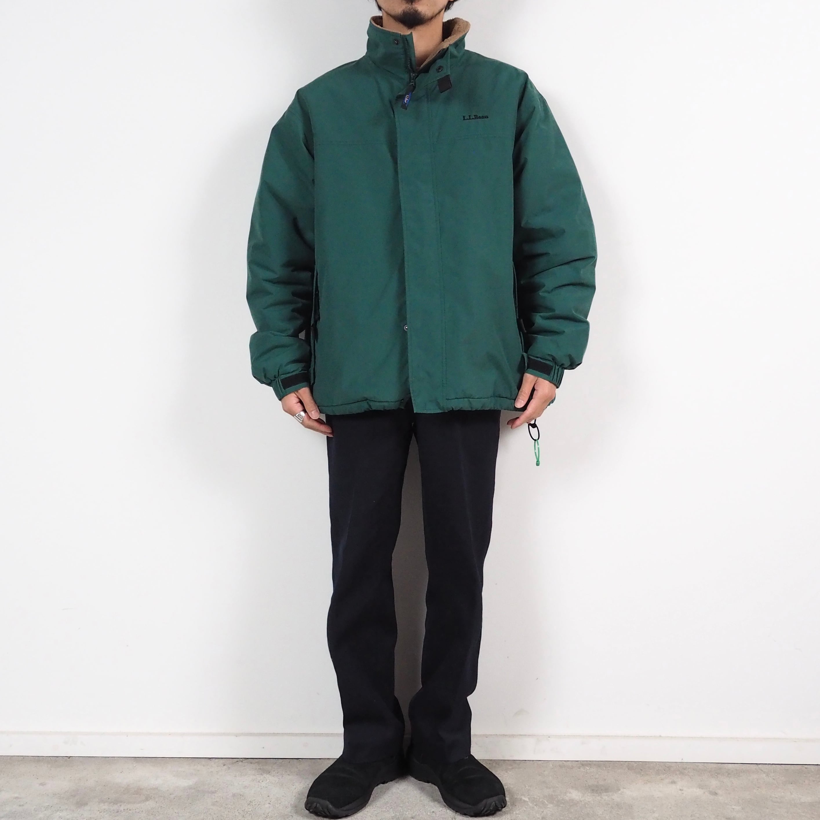 L.L.Bean GORE-TEX shell Thinsulate Fleece lined jacket L 90's LL