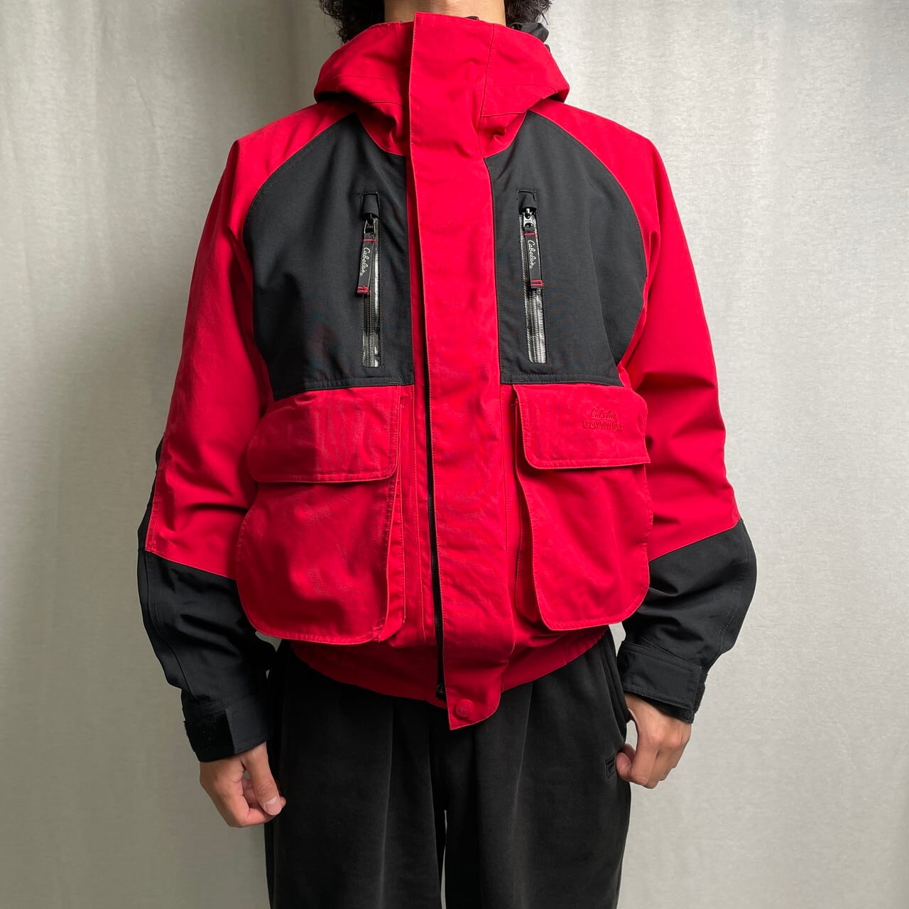 90年代 Cabela's カベラス GORE-TEX フィッシングジャケット ナイロン
