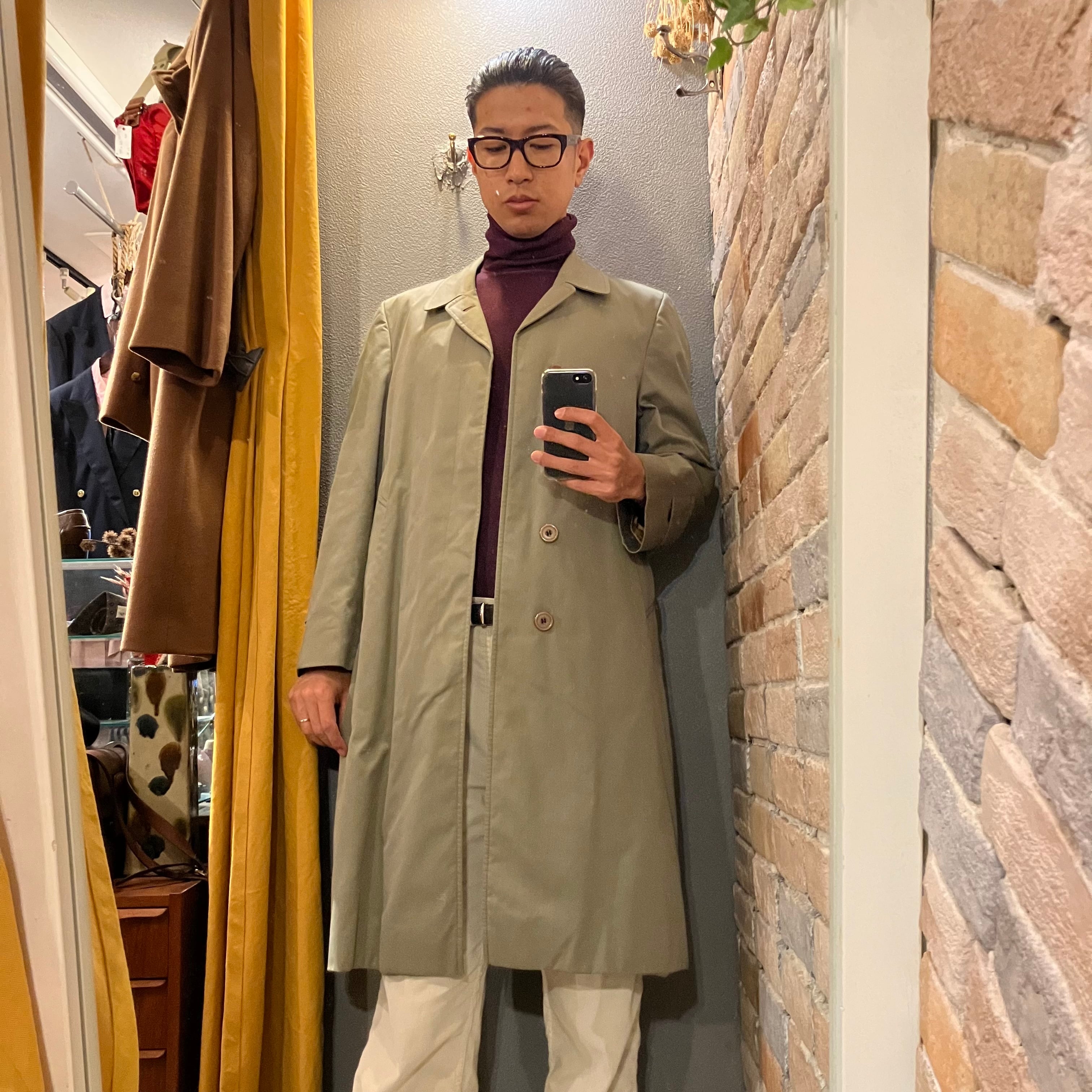 アクアスキュータム ロンドン ステンカラーコート ライナー付き 38