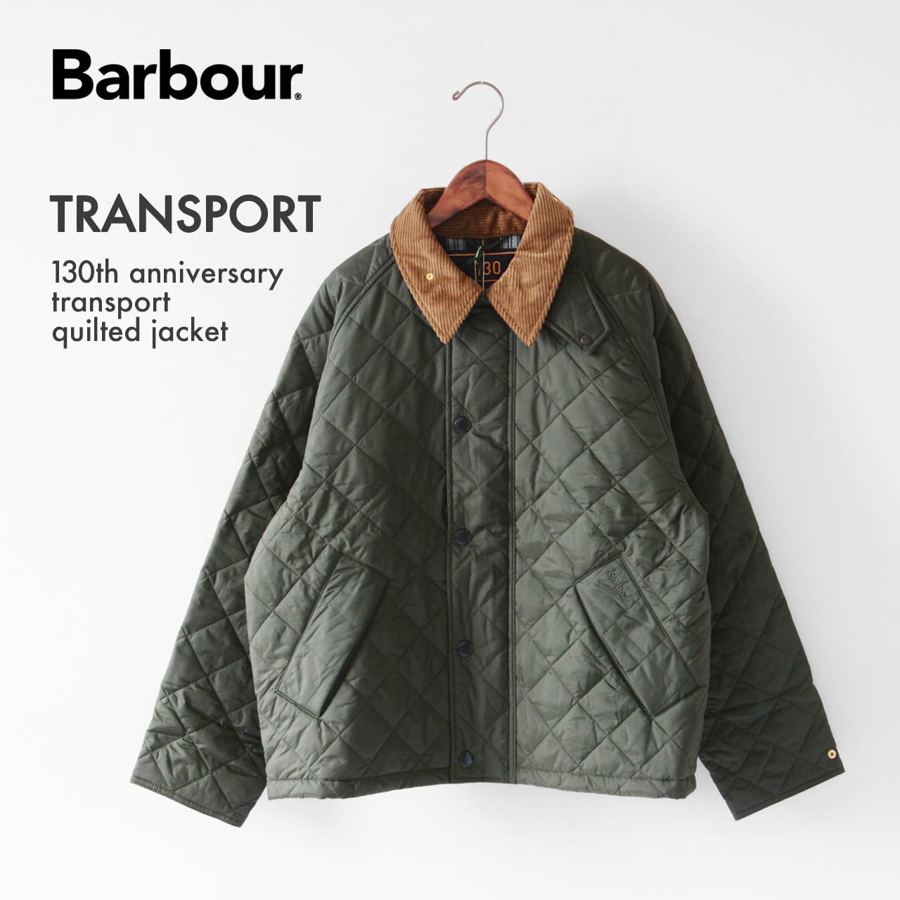 Barbour [バブアー] TRANSPORT -130th anniversary transport quilted