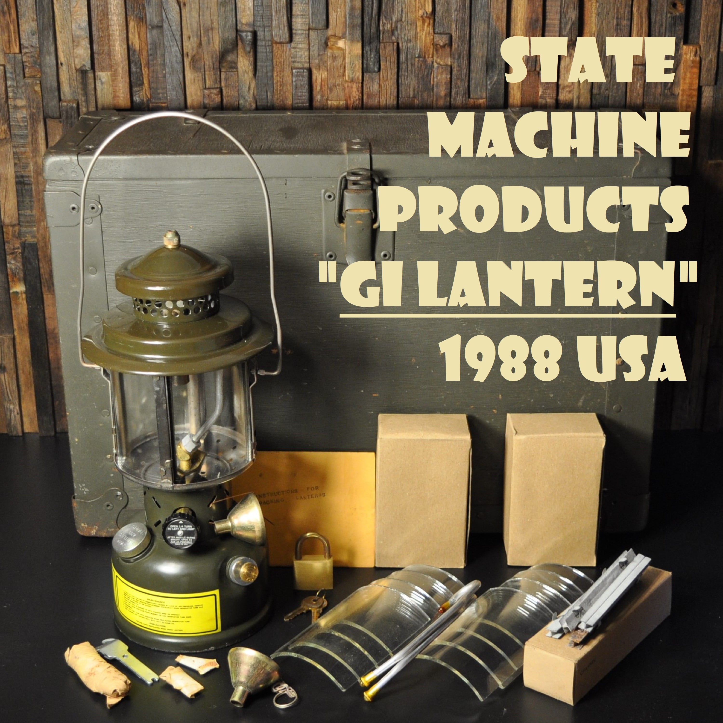 SMP(STATE MACHINE PRODUCTS) 252系 ミリタリーランタン GIランタン