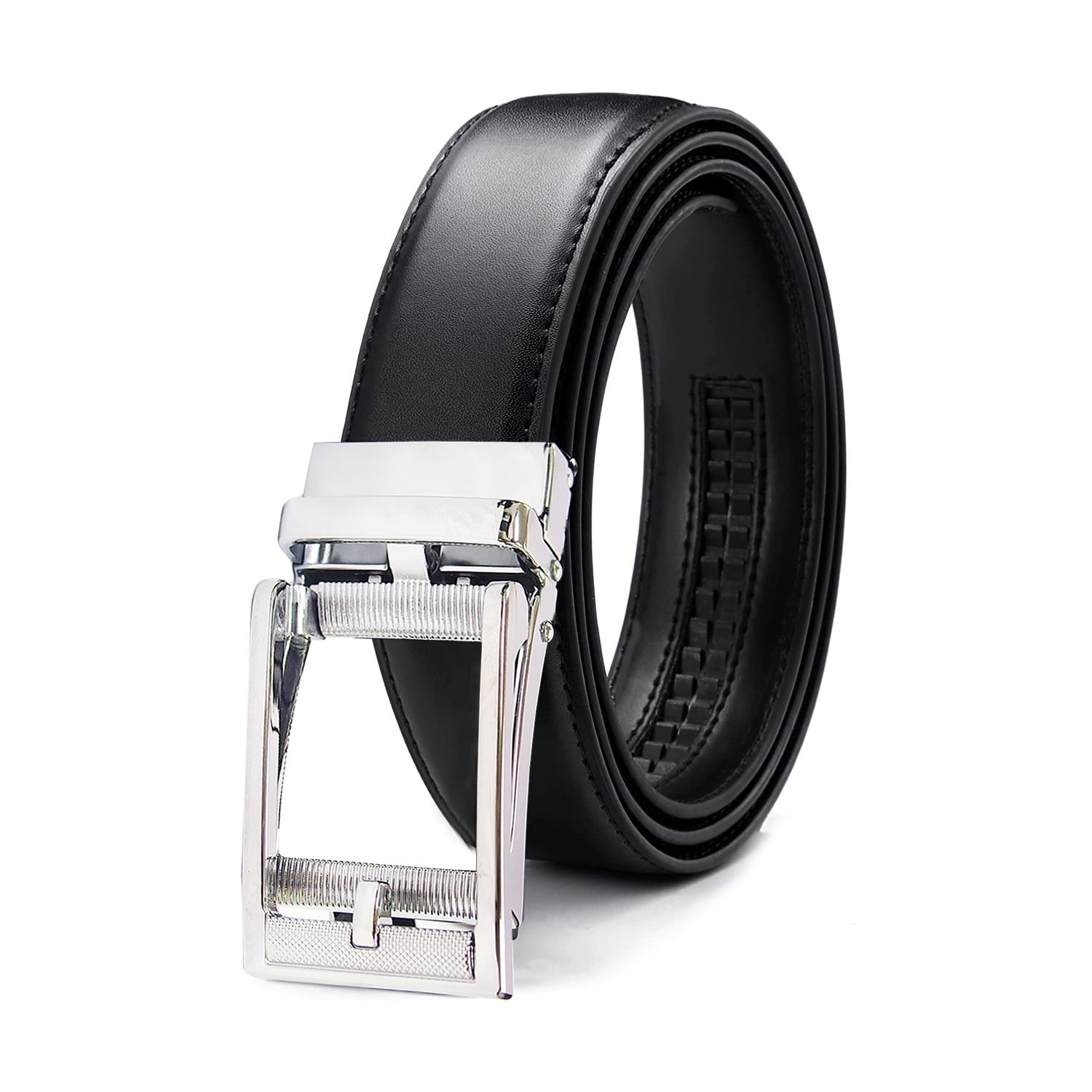 マッシモウォモ MASSIMO UOMO オートロック式 レザーベルトメンズ 革