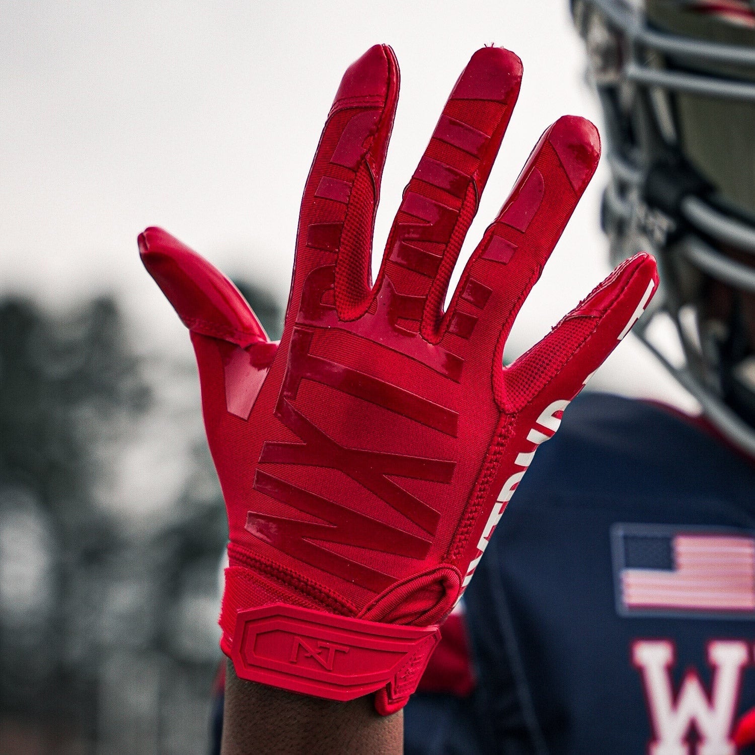 XL】NXTRND G1 アメフト グローブ レッド | END ZONE/エンドゾーン（驚