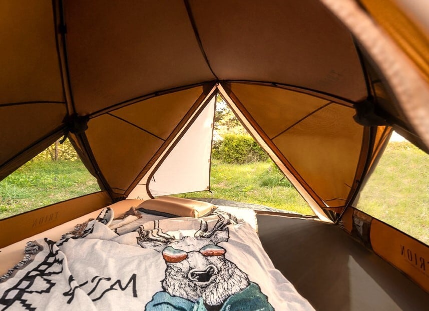 再入荷】トリオンテント ワンタッチテント オシャレ キャンプテント