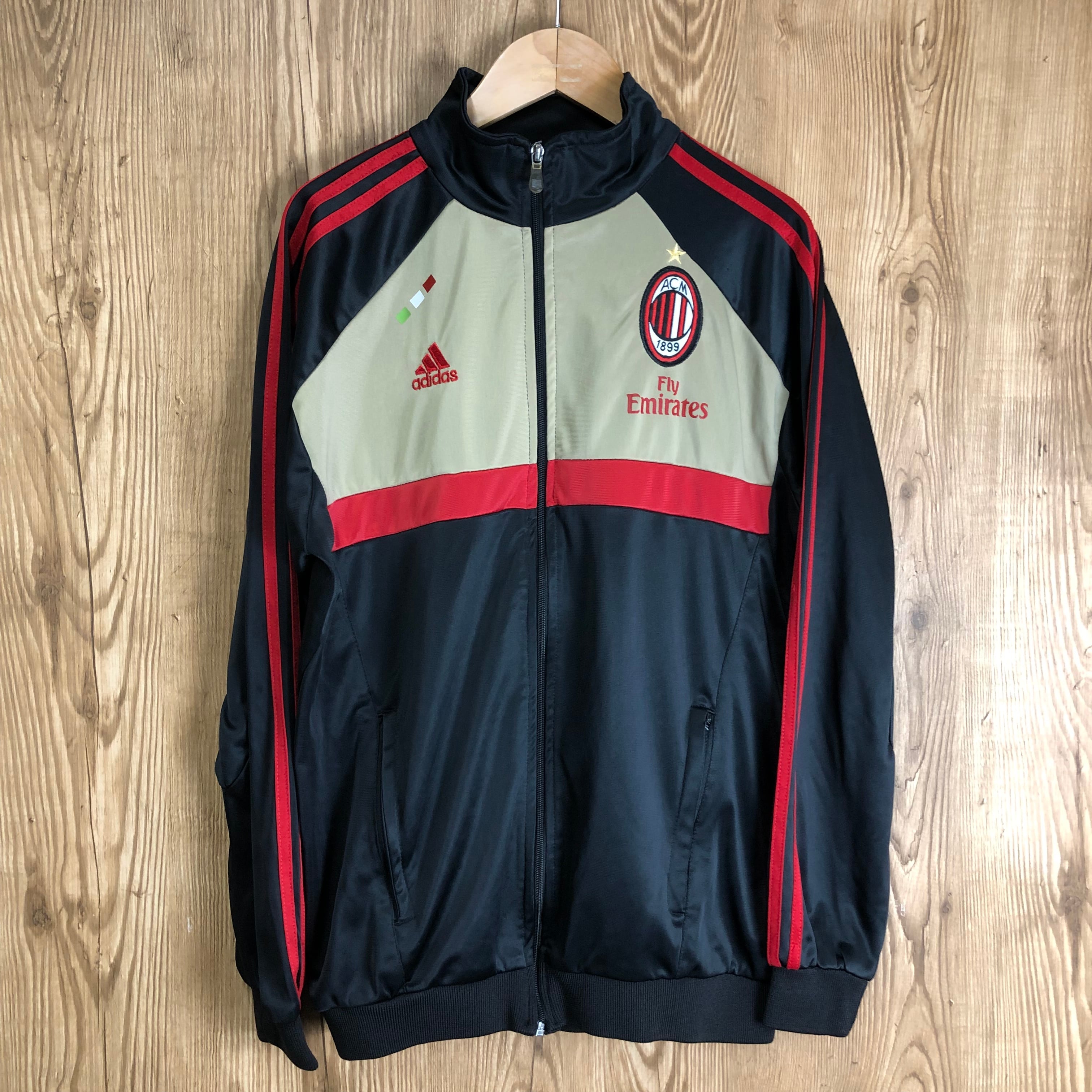 フランス製 VINTAGE ADIDAS AC ミラン トラックジャケット ジャージ