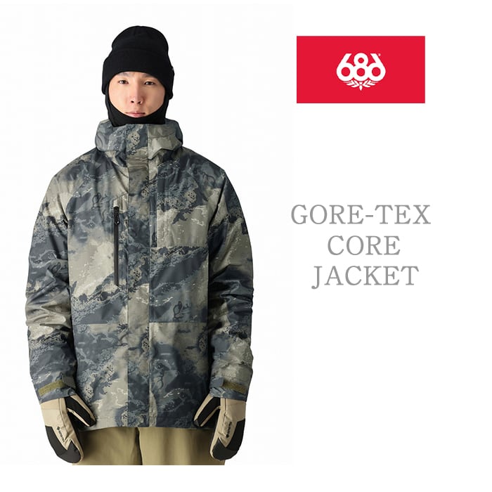 686 six eight six 24/25 Collection『 GORE-TEX CORE SHELL JACKET