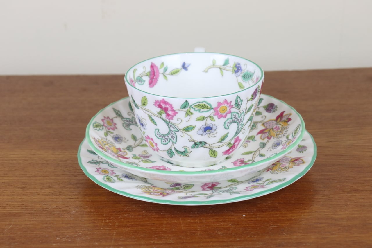 ミントン ハドンホール トリオ カップ＆ソーサー プレート ケーキ皿