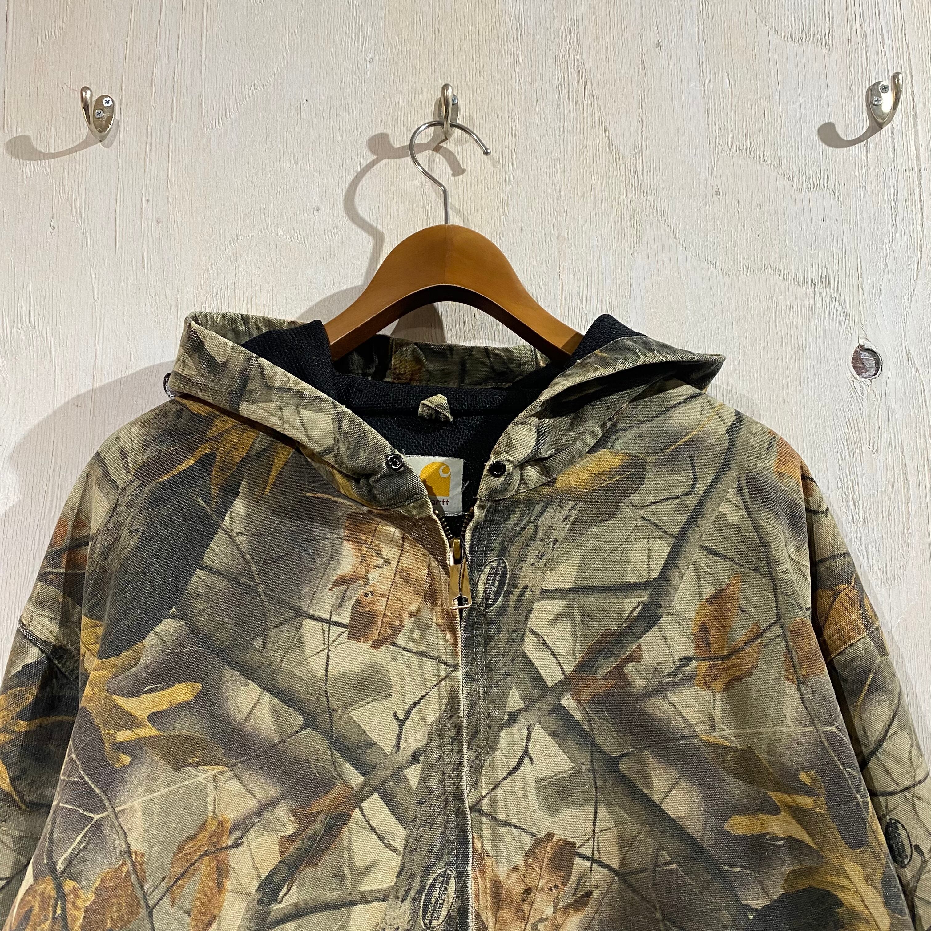 右『XL位』Carhartt カーハート リアルツリーカモ ダックジャケット