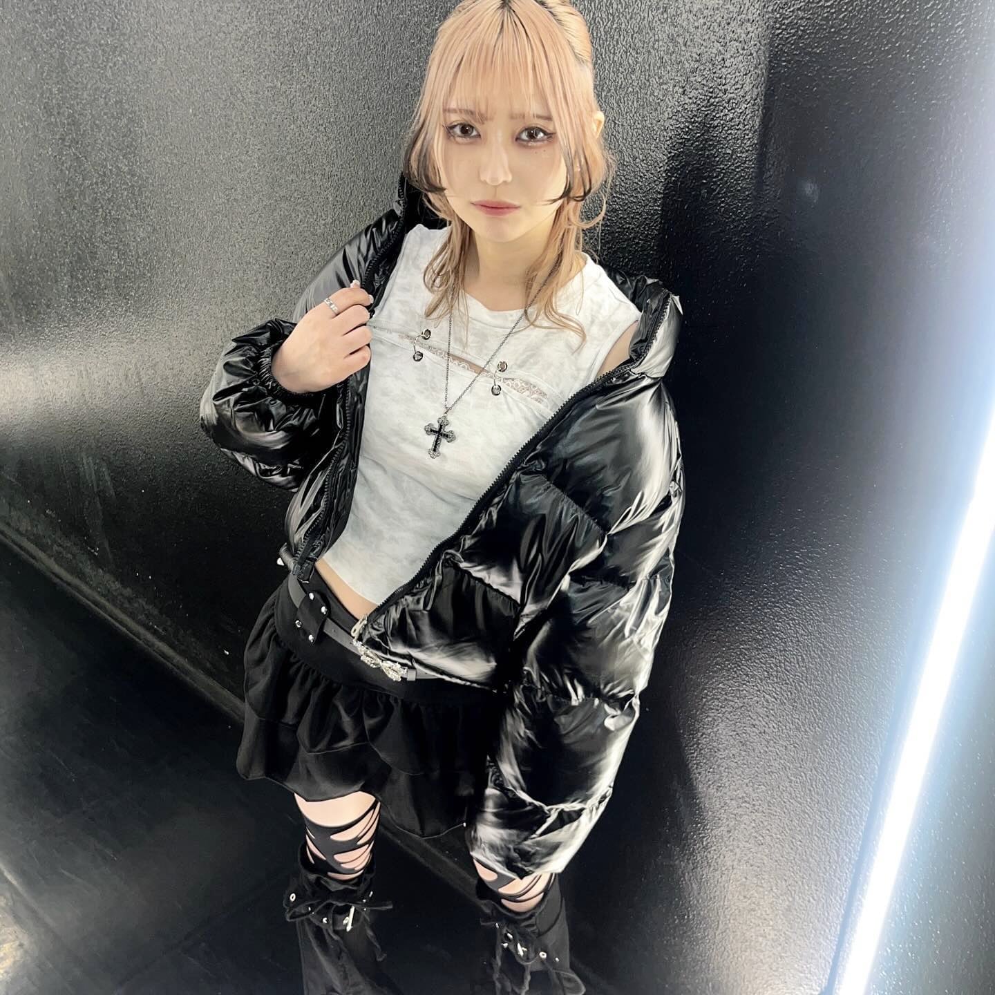 メタリックショート中綿ジャケット | VOLCAN&APHRODITE