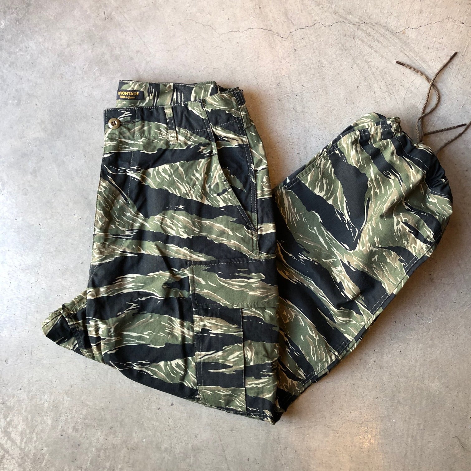 A VONTADE ア ボンタージ ジャングル ファティーグパンツ タイガーカモ