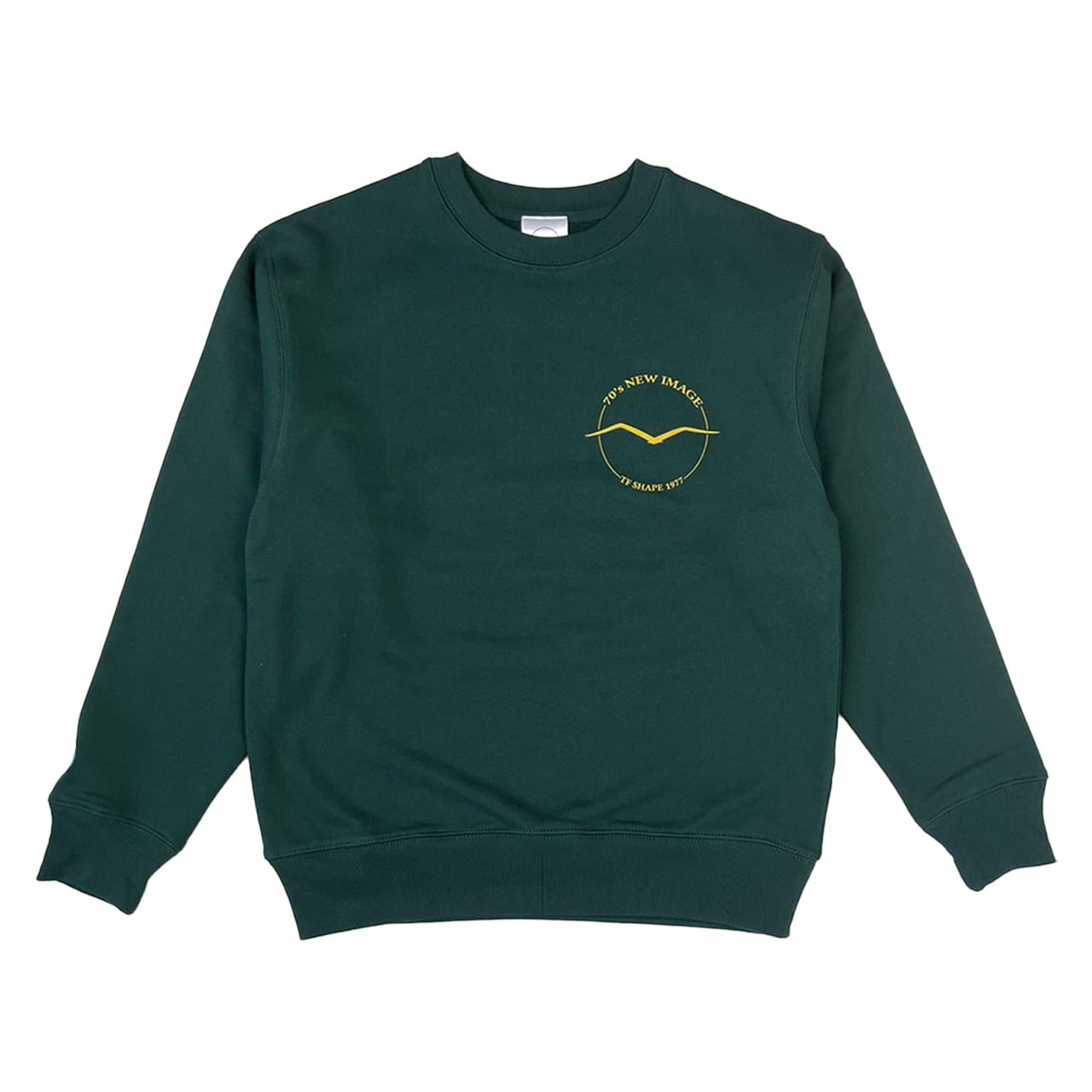 70s NEW IMAGE × bredren design crewneck sweat Forest Green | TF