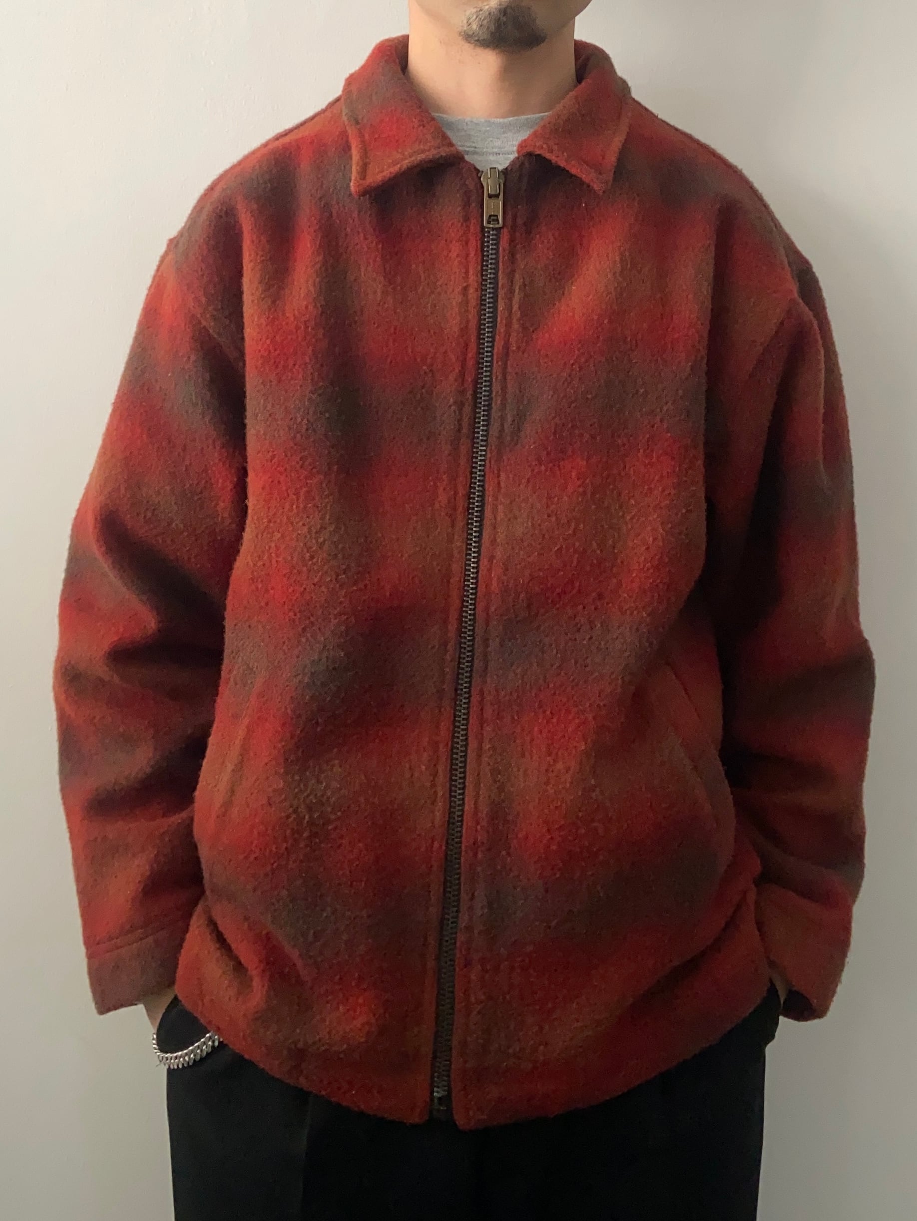 EDDIE BAUER / OMBRE CHECK WOOL JACKET | DEXIM