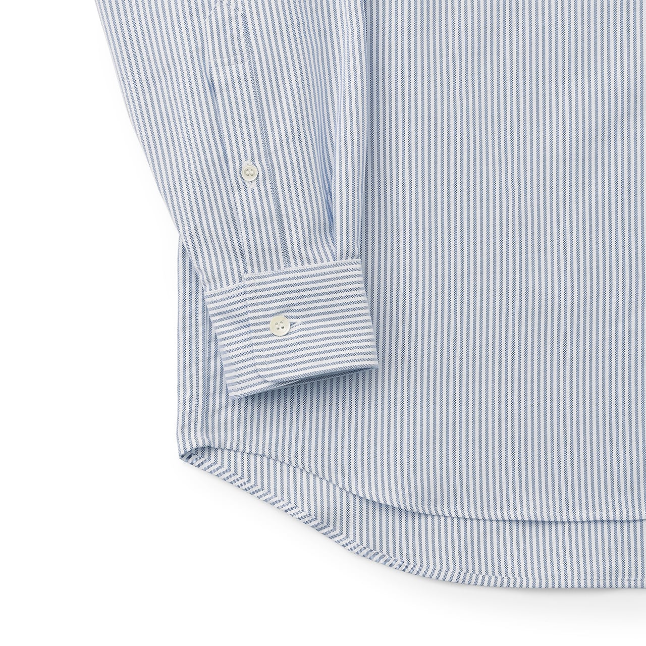 everyone button-down oxford shirt (SAX STRIPE) | everyone