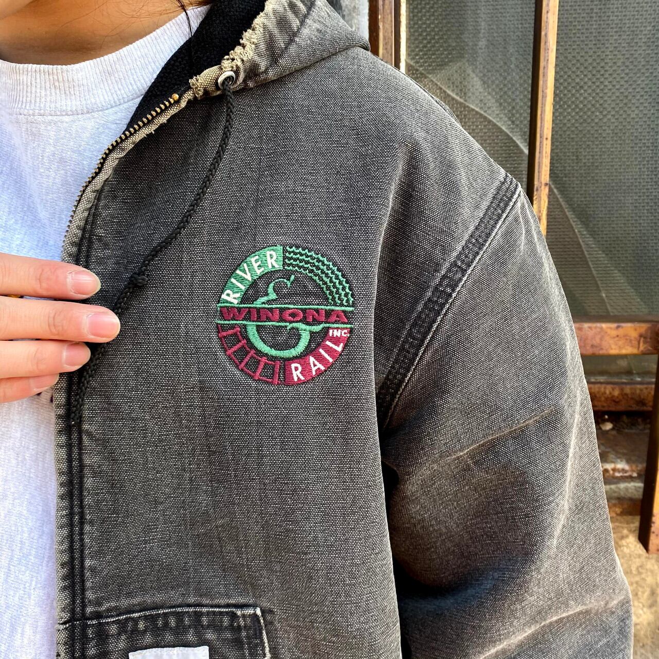Carhartt カーハート 刺繍入り ダック地 アクティブジャケット ワーク