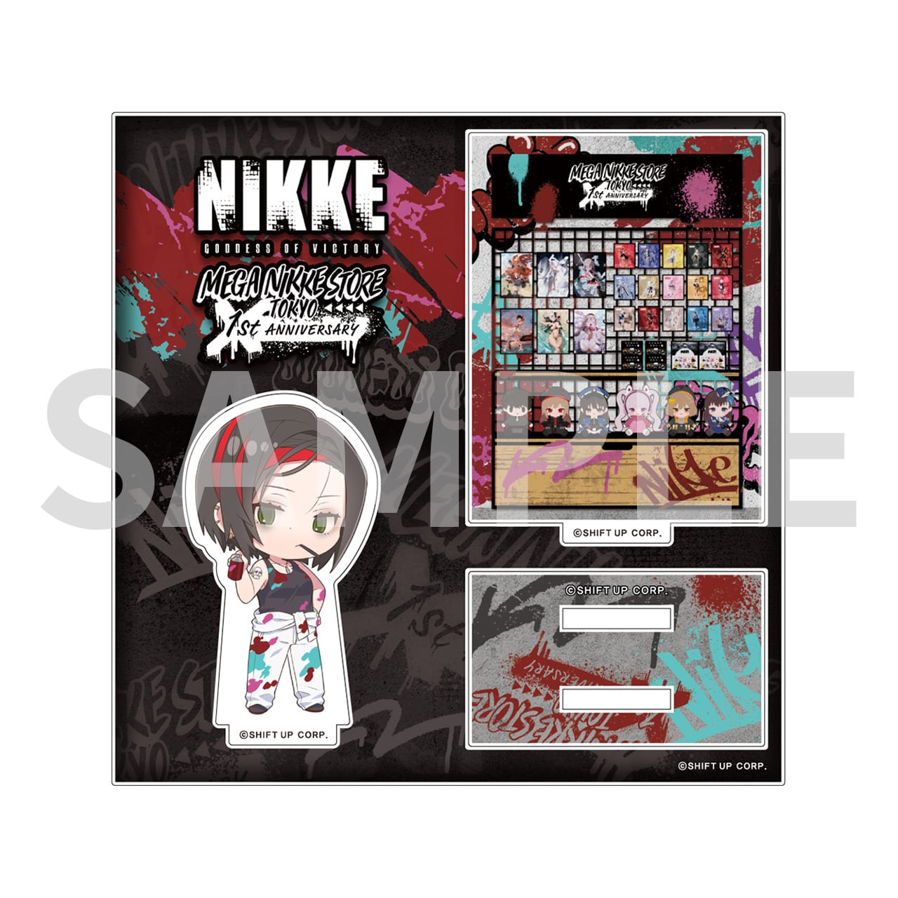 ストア限定】NIKKE トレーディングミニジオラマアクリル MEGA NIKKE