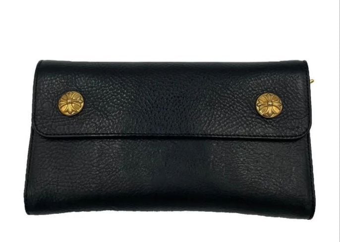 CHROME HEARTS クロムハーツ 22k Wave ball Wallet ウェーブウォレット