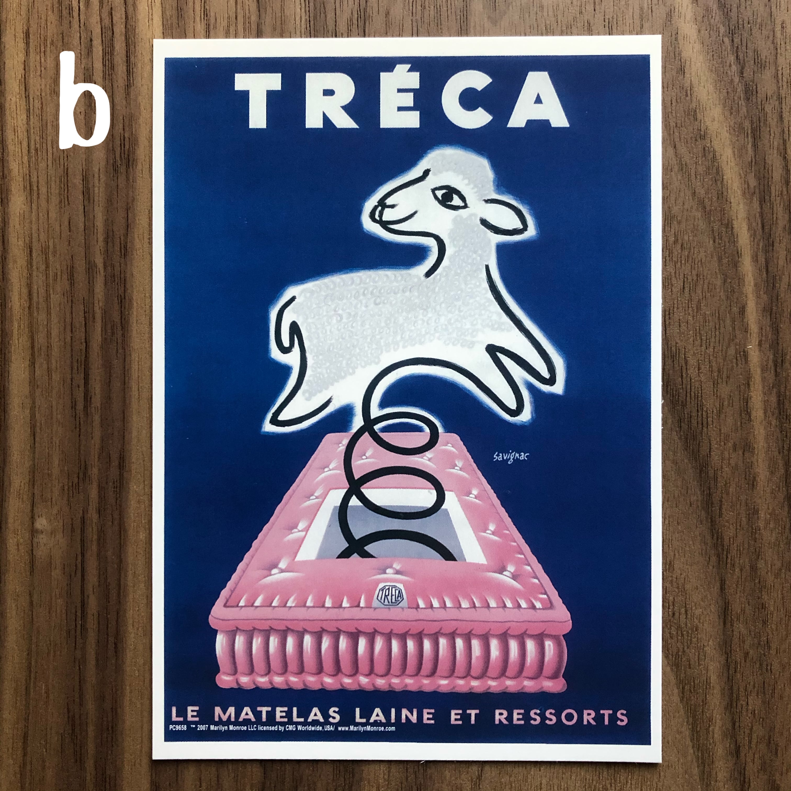 サヴィニャックのポストカード | ヒイラギのはね(あまみ陶器店)