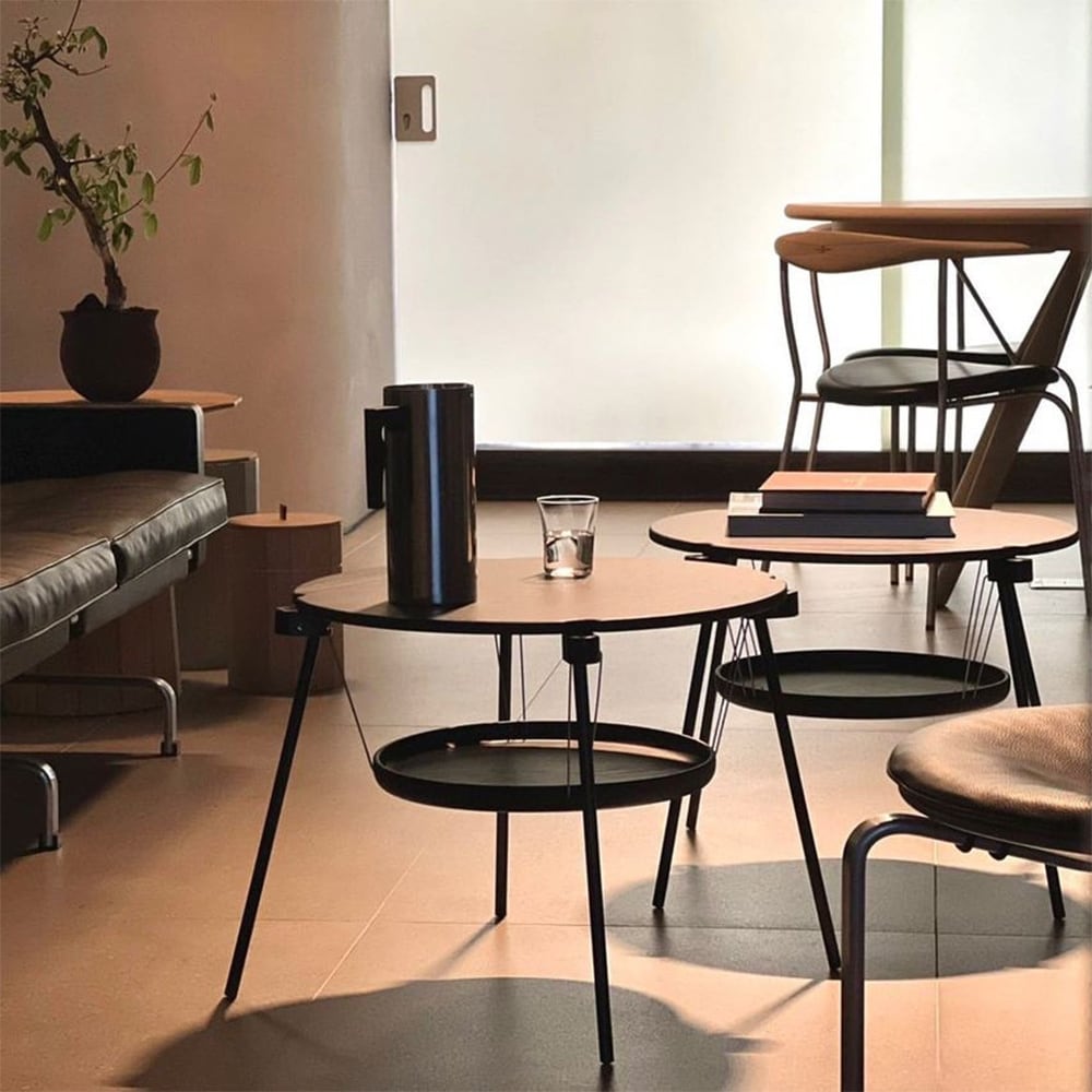 hxo Round Table Black | hxo design jp