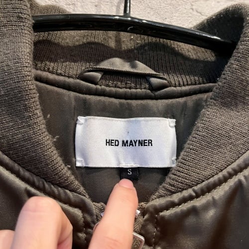 HED MAYNER ヘドメイナー Classic Bomber Jacket ボンバージャケット