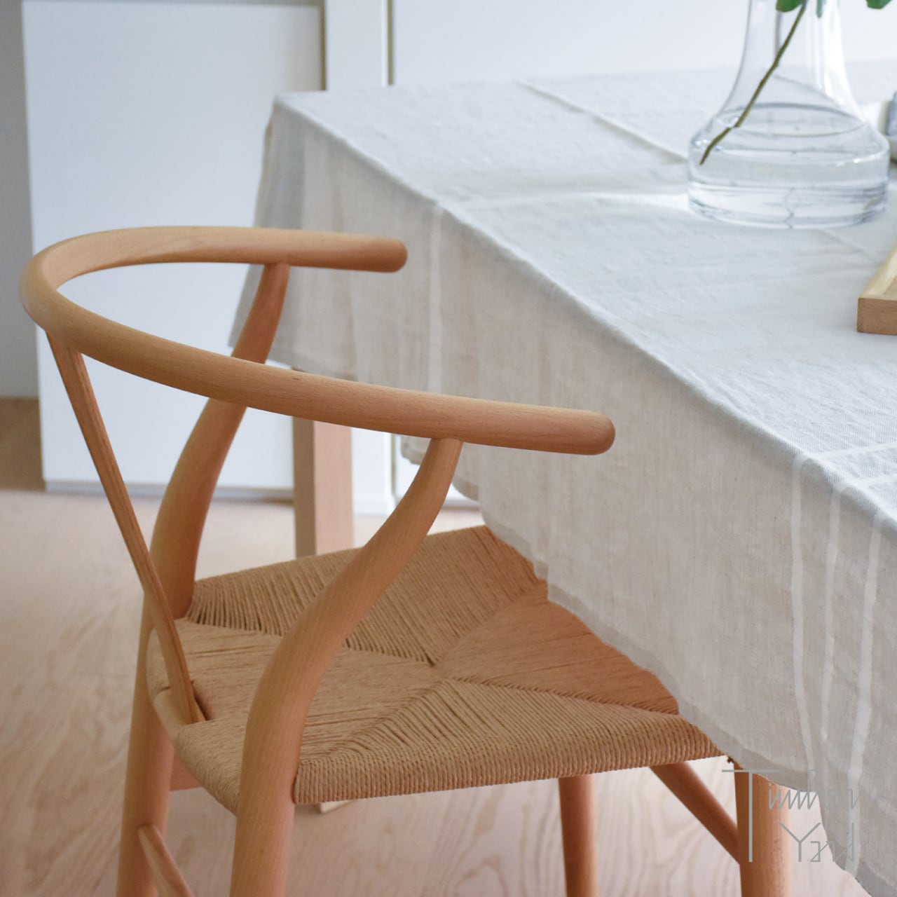 CH24（Yチェア）/ ビーチ材 オイル仕上げ / SH45cm / CARL HANSEN