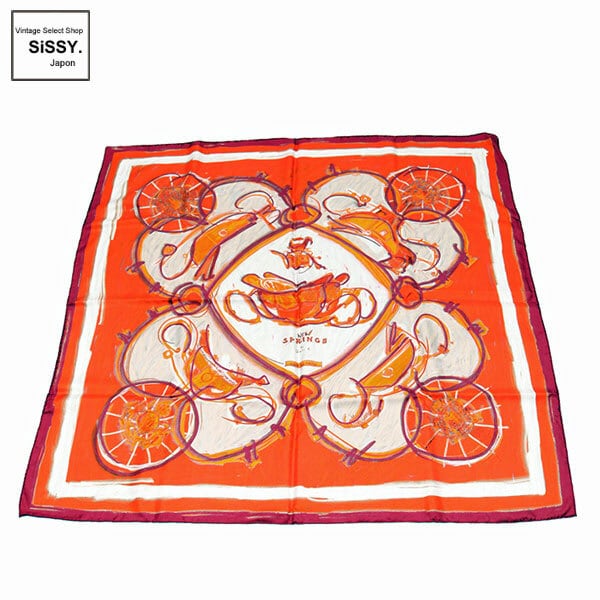 HERMES エルメス スカーフ カレ90 COUPONS INDIENS インドのかけら