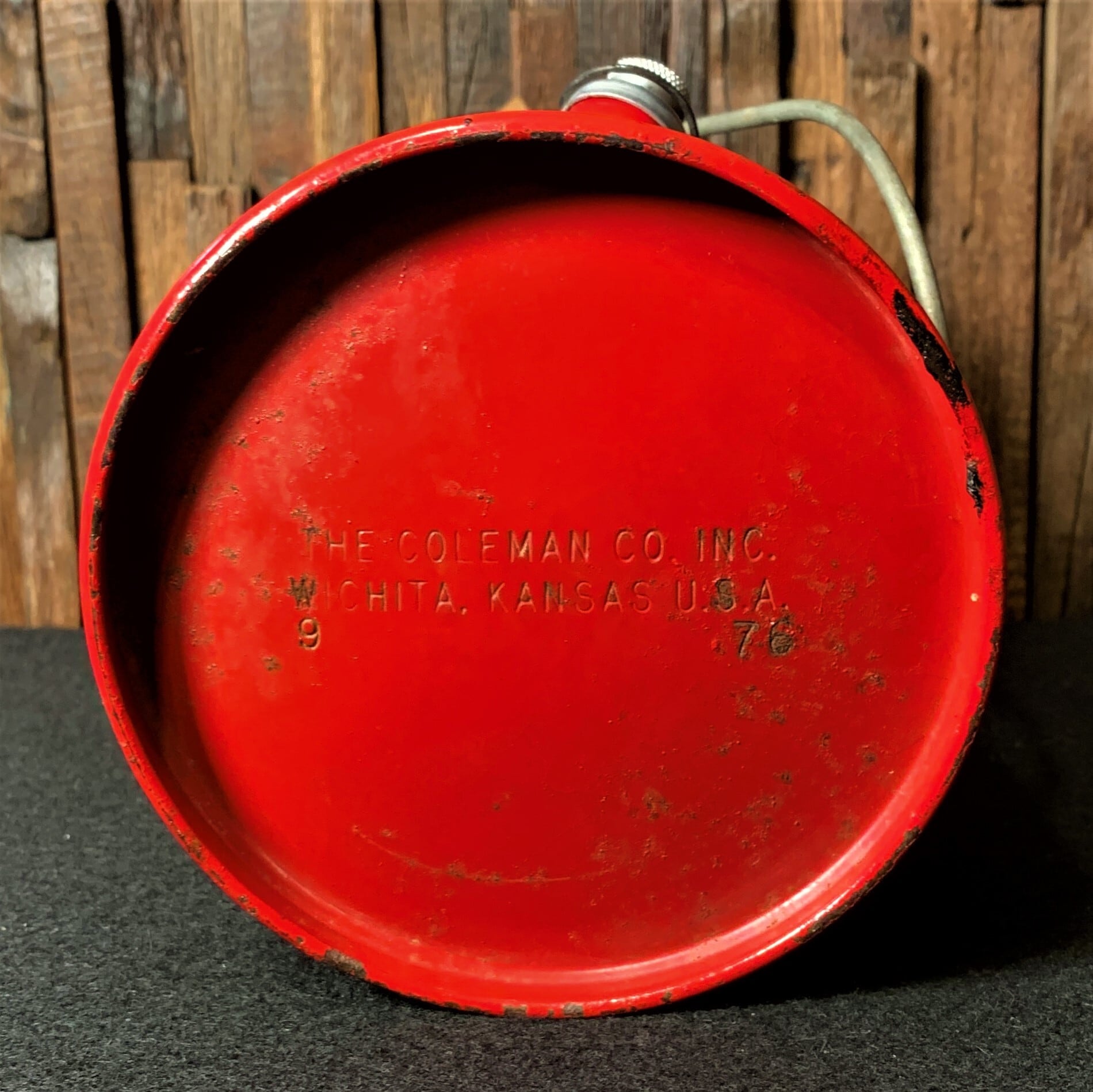 コールマン 200A 1976年9月製造 後期 ホワイトボーダー 白枠 ランタン