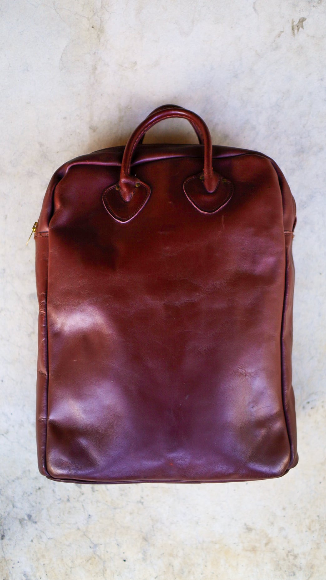 1960s】L.L.BEAN エルエルビーン レザー トート バッグ 《旧タグ 筆記