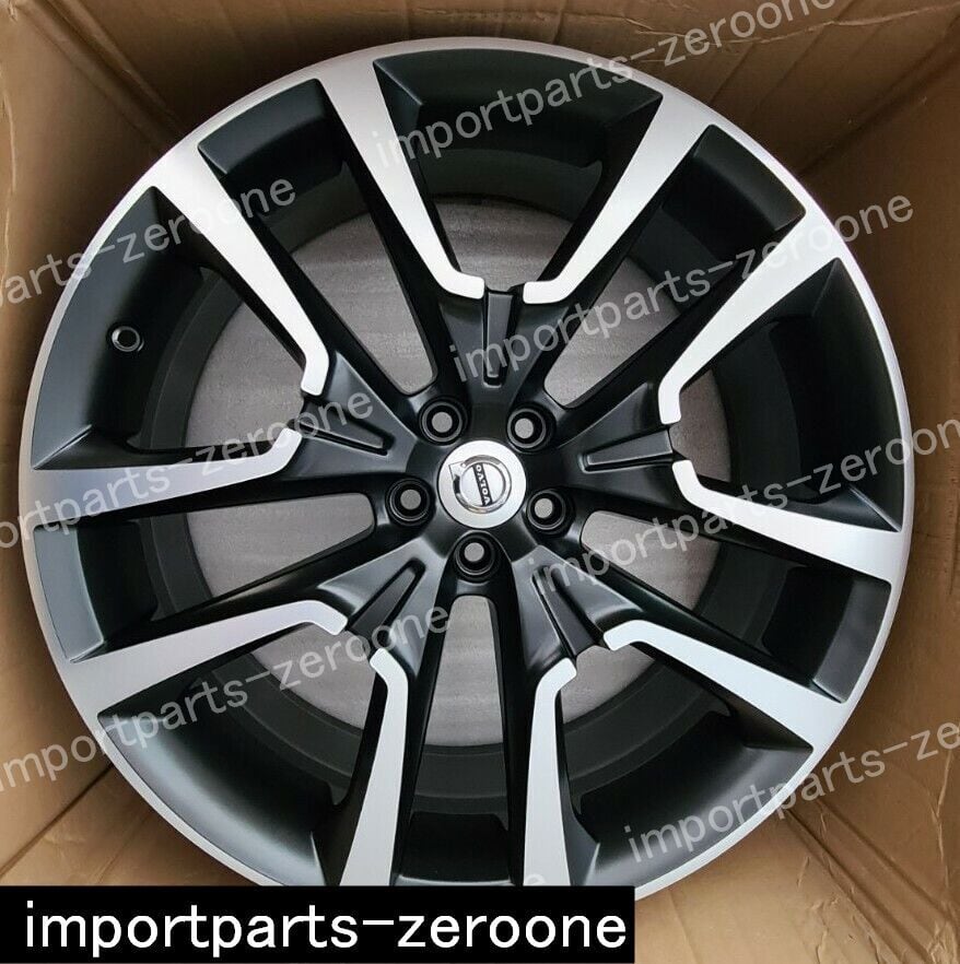 22インチ 純正 ボルボ XC60 9J ブラック ダイヤモンド カット 合金