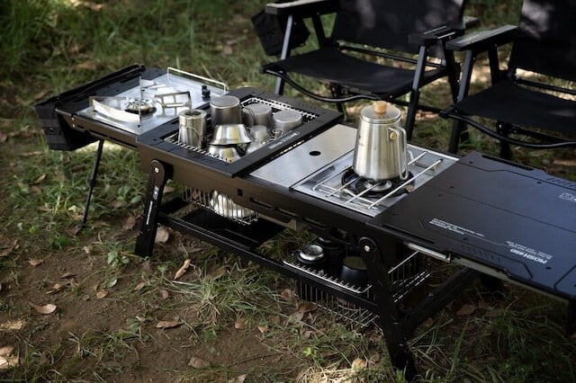 ON-U LIFE Sliding Half IGT Camping Table ハーフスライドテーブル